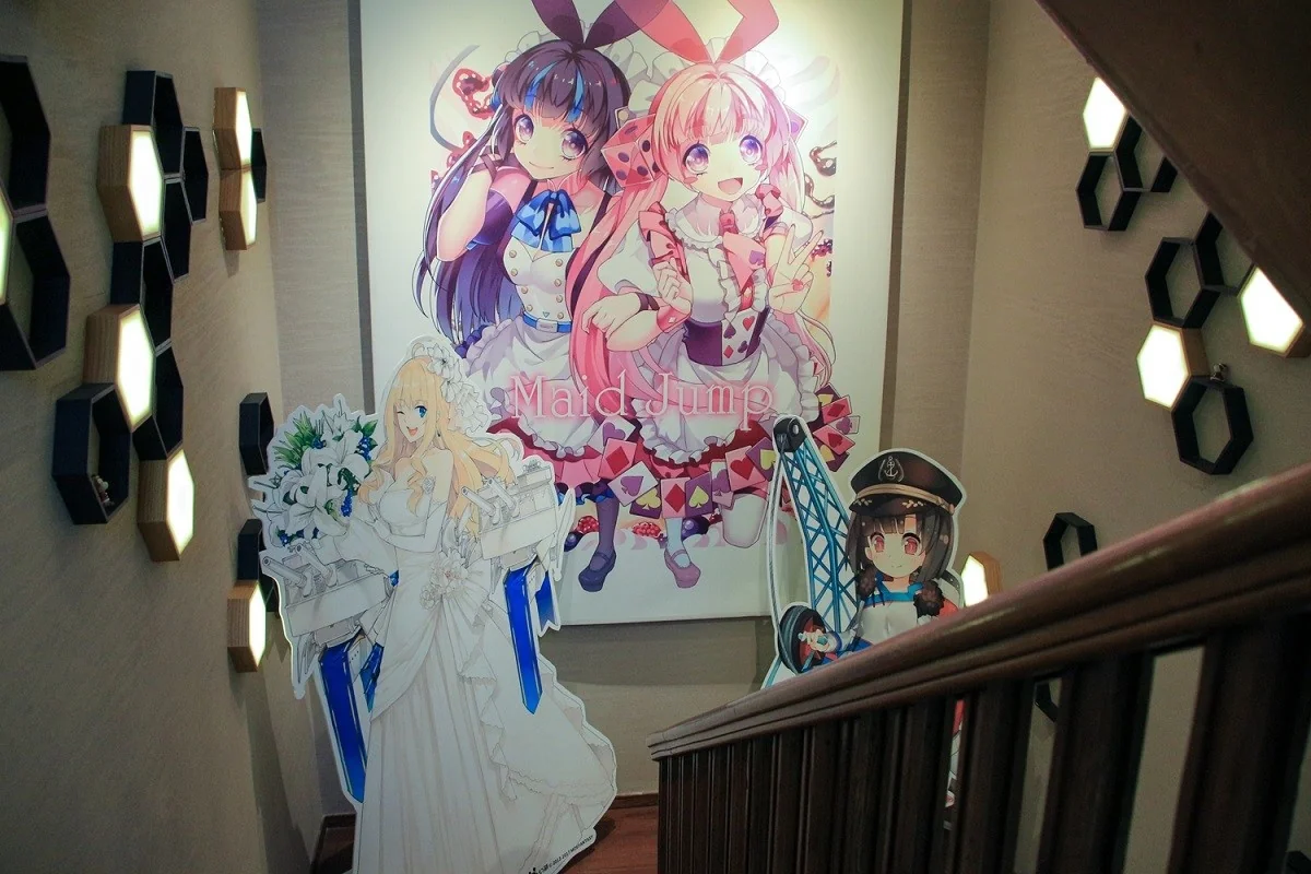 你感受到海风的气息了吗？——战舰少女R x Maid Jump Cafe主题餐厅正式开放！｜高清图片集