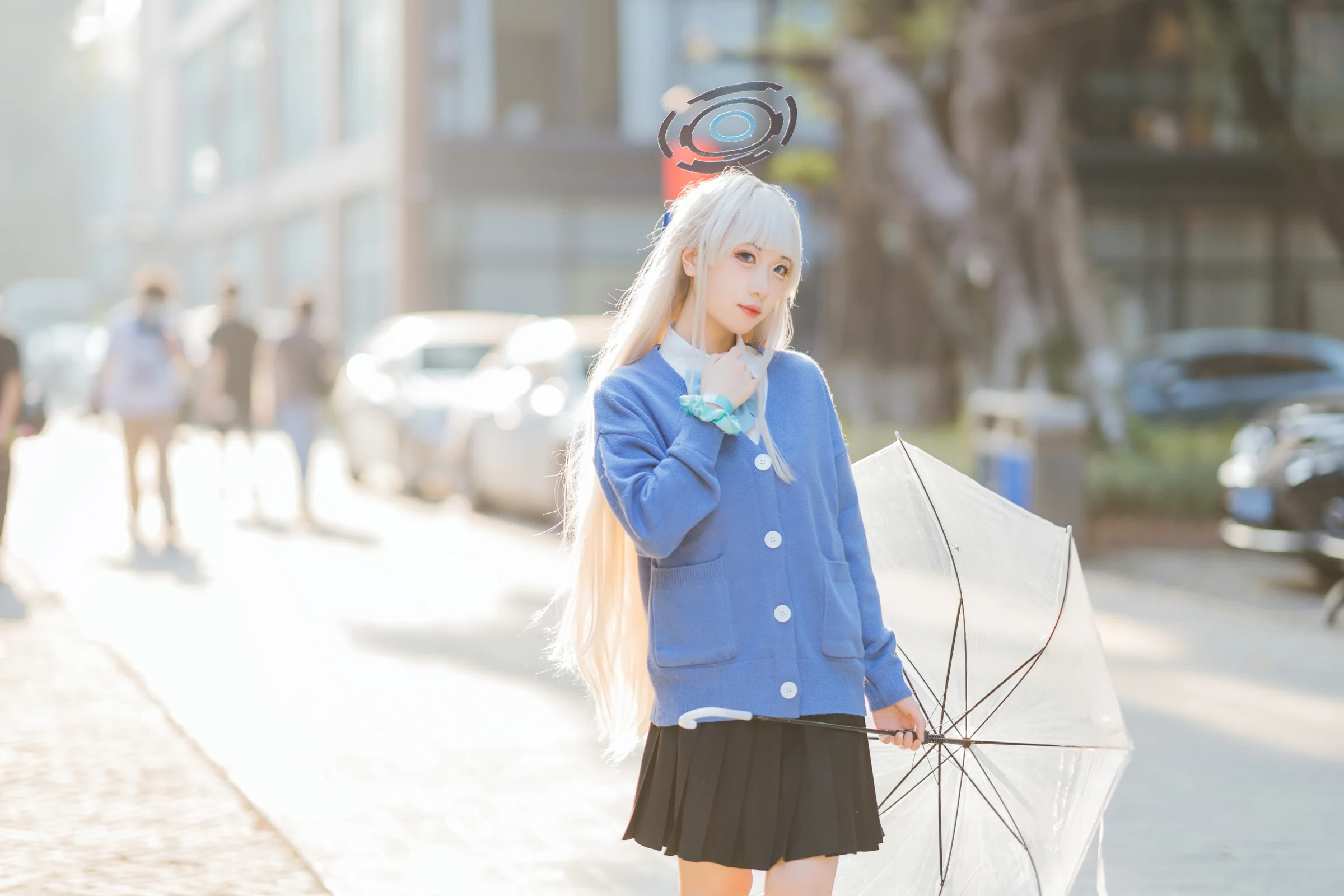 《碧蓝档案#》toki制服COS写真