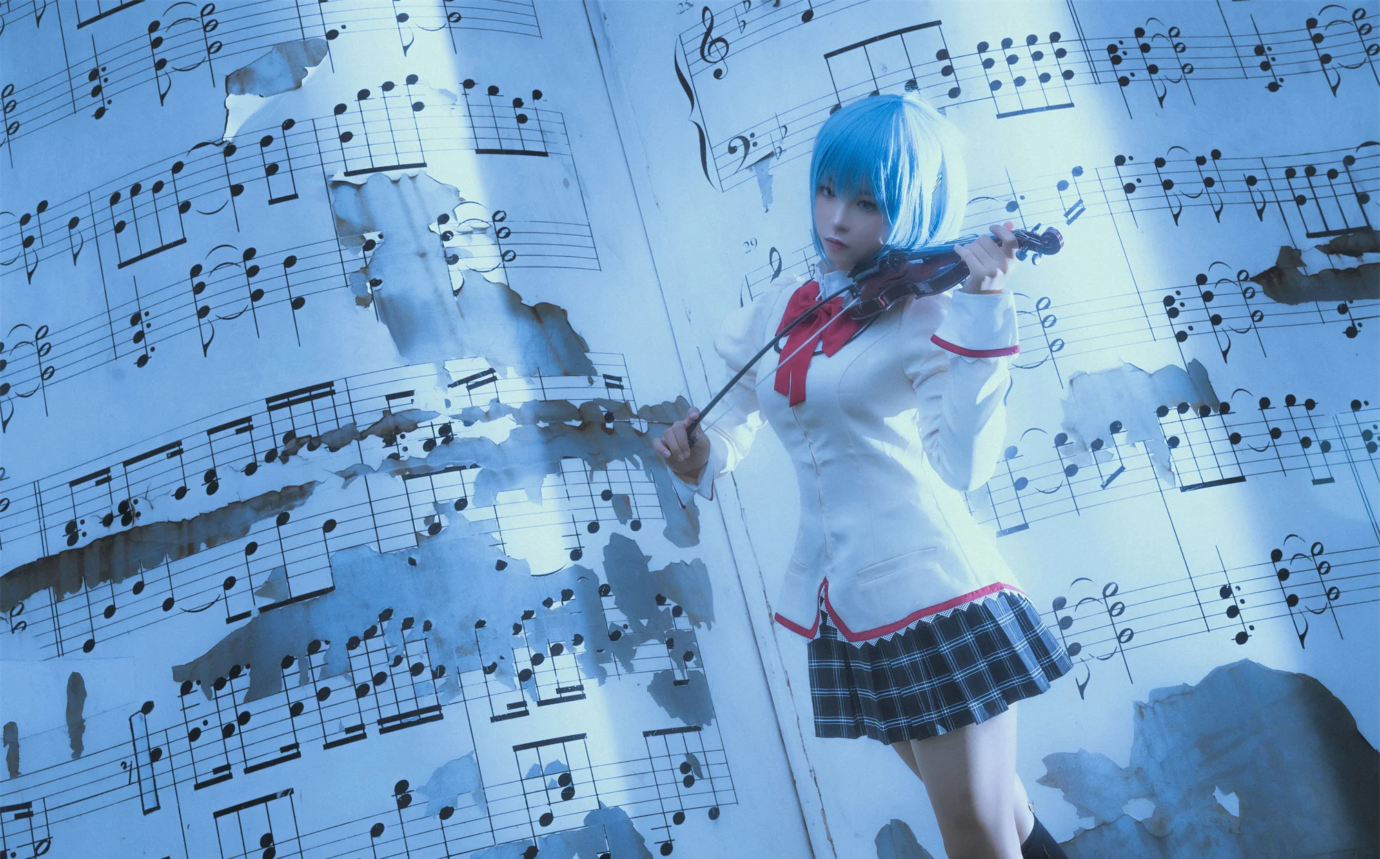 《魔法少女小圆》美树沙耶加COS写真