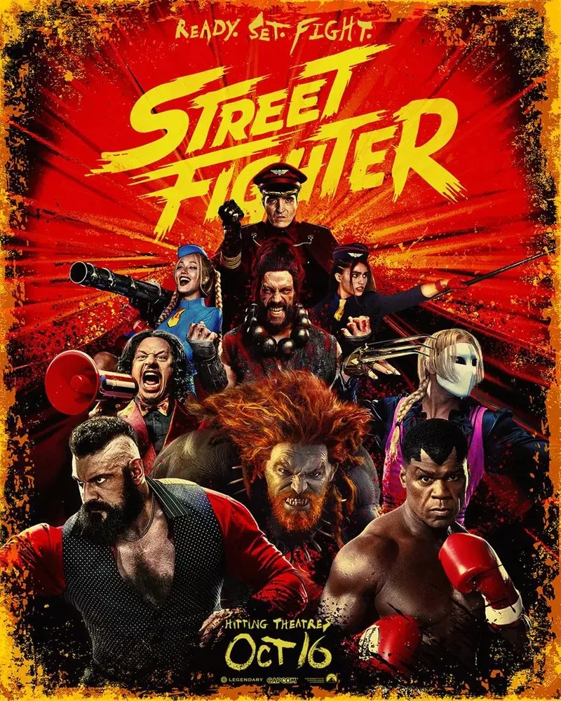 卡普空同名遊戲改編電影《快打旋風》釋出布蘭卡與隆的對戰場面預告，裡面被電是真的跟遊戲一樣會有透出骨頭的演出｜高清图片集