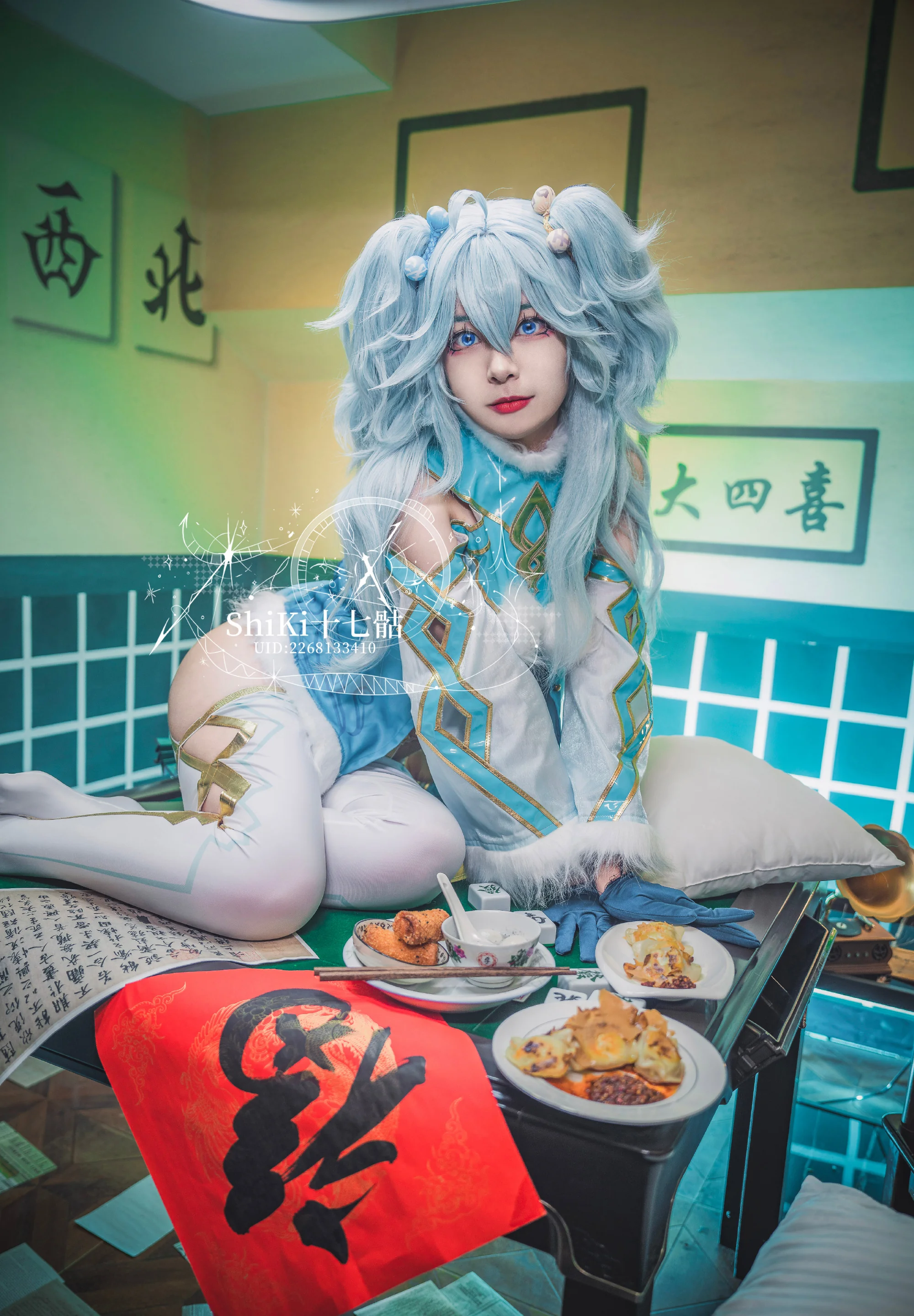 《少女前线：云图计划》芙洛伦COS写真