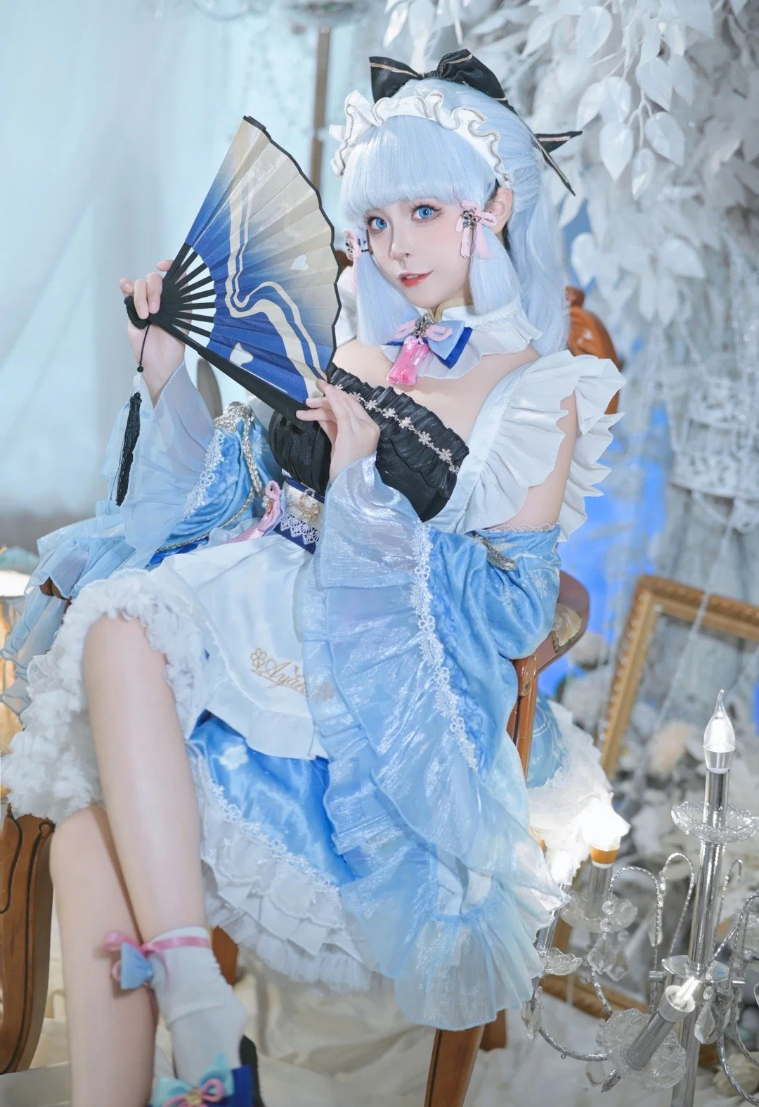 《原神》神里绫华女仆COS写真