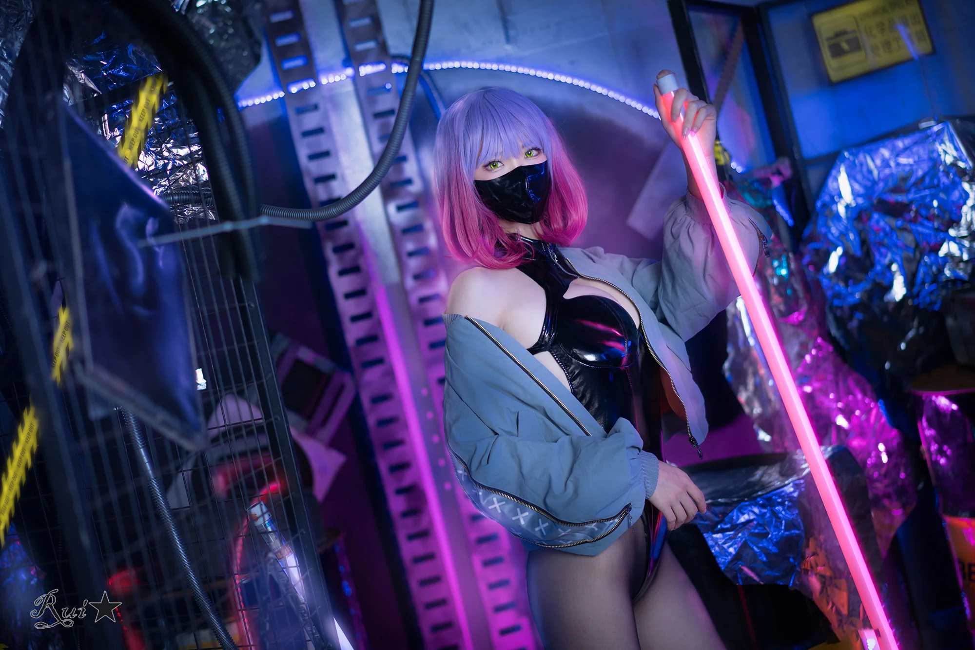 AstrumDesign 口罩露娜COS写真