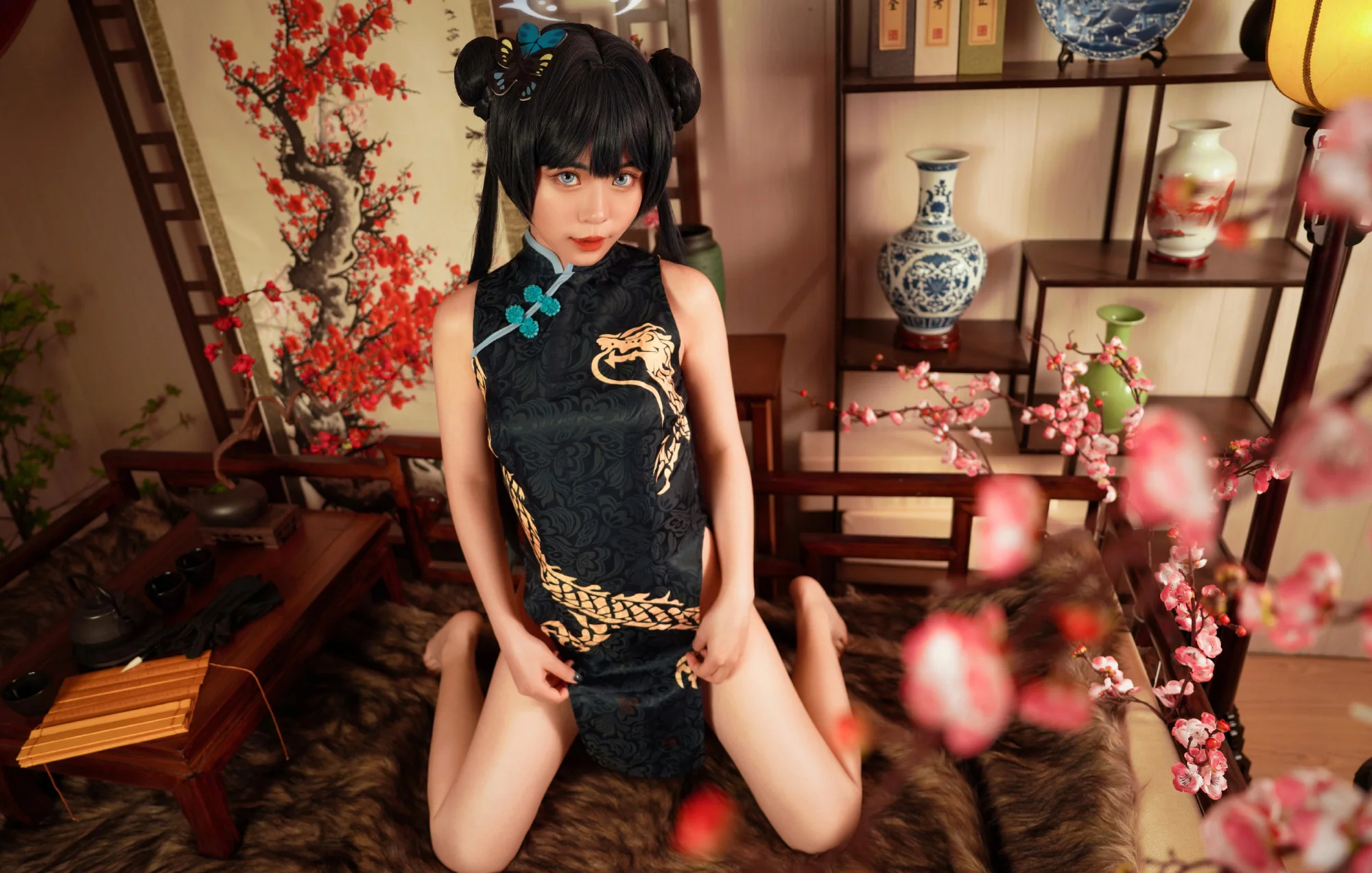 《蔚蓝档案》妃咲COS写真