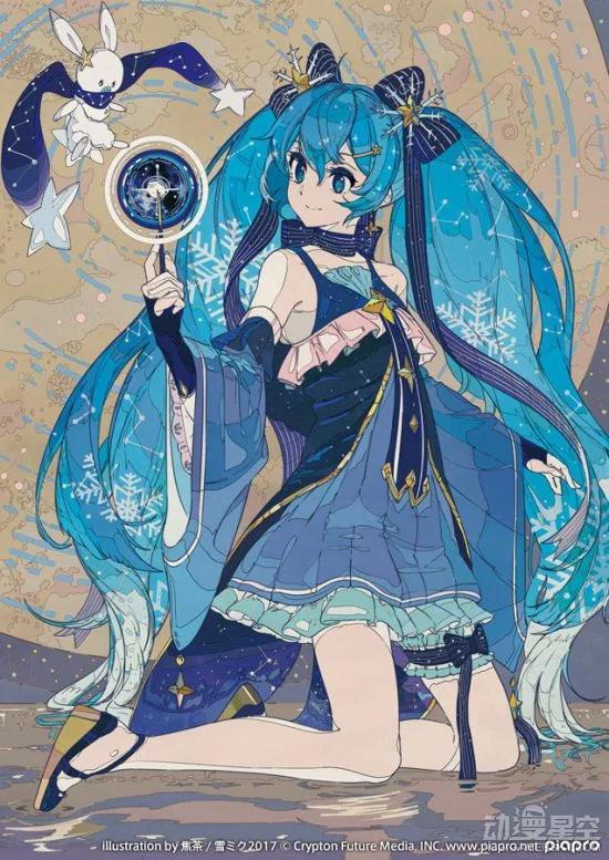2017年雪初音官方美图赏 Q版小萝莉萌翻人｜高清图片集