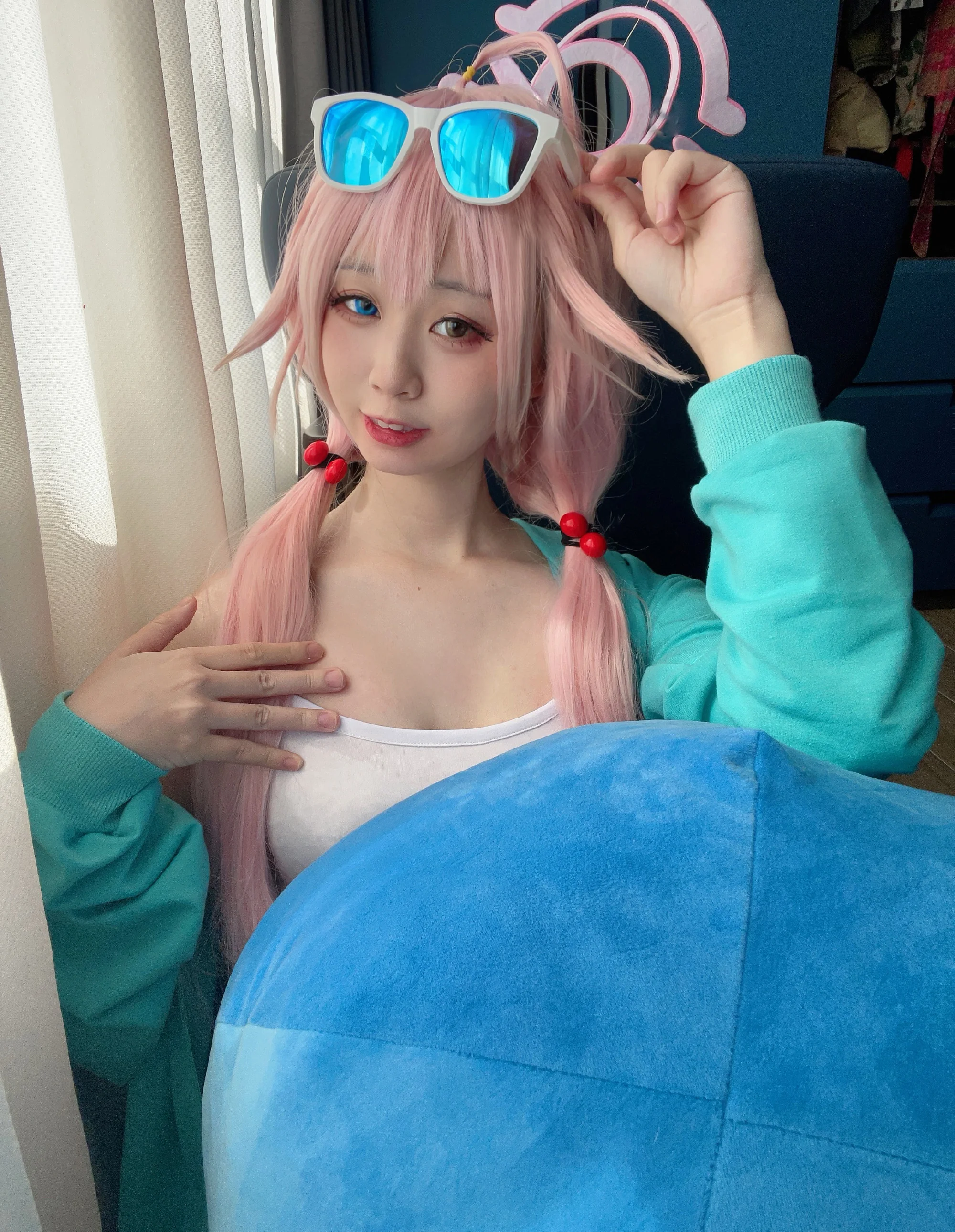 《蔚蓝档案》水星野COS写真