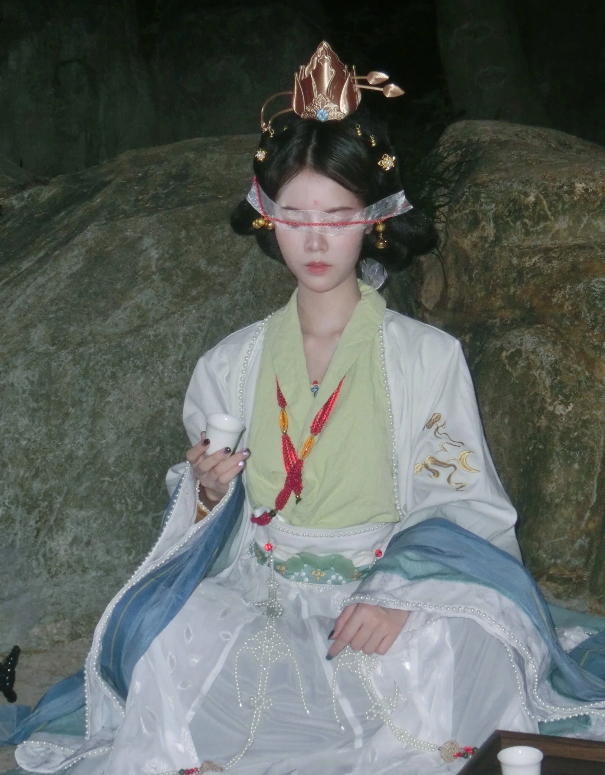《燕云十六声》观音COS写真