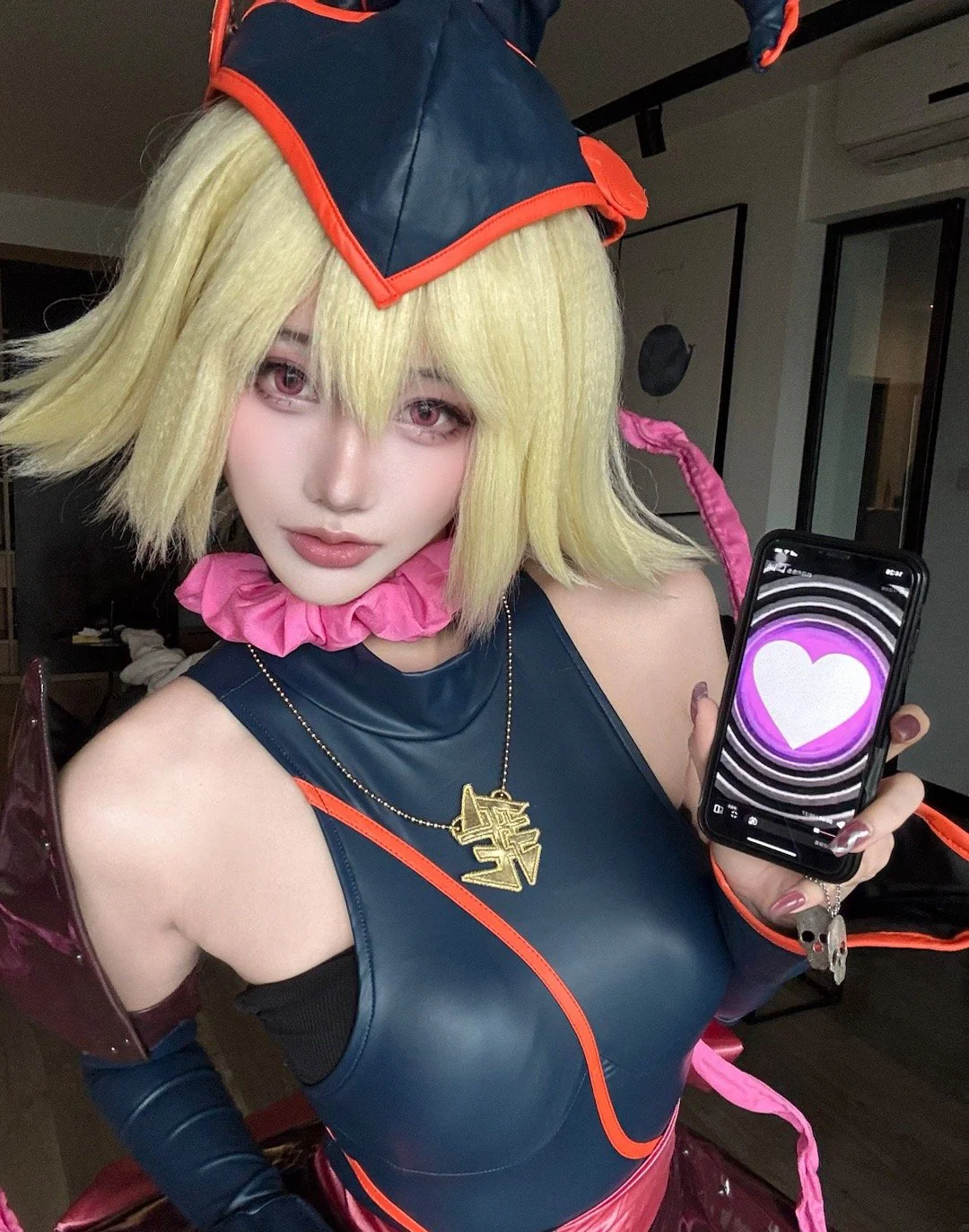《游戏王》黑魔导女孩COS写真