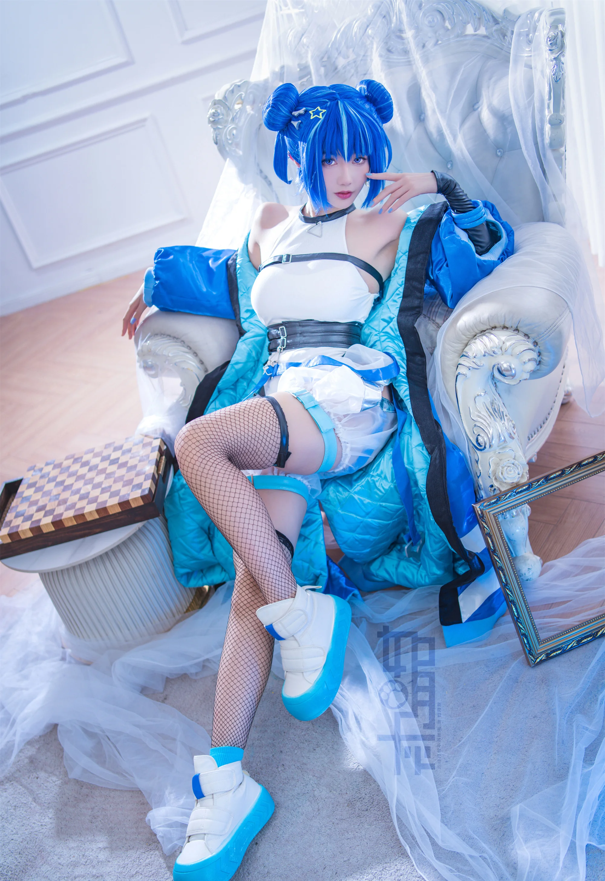《游戏王》邪恶双子璃拉COS写真