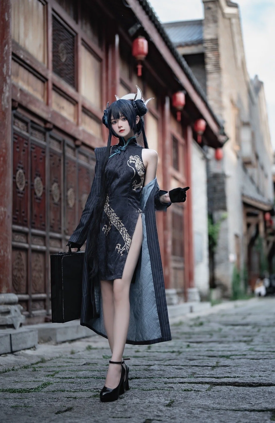 《蔚蓝档案》妃咲COS写真