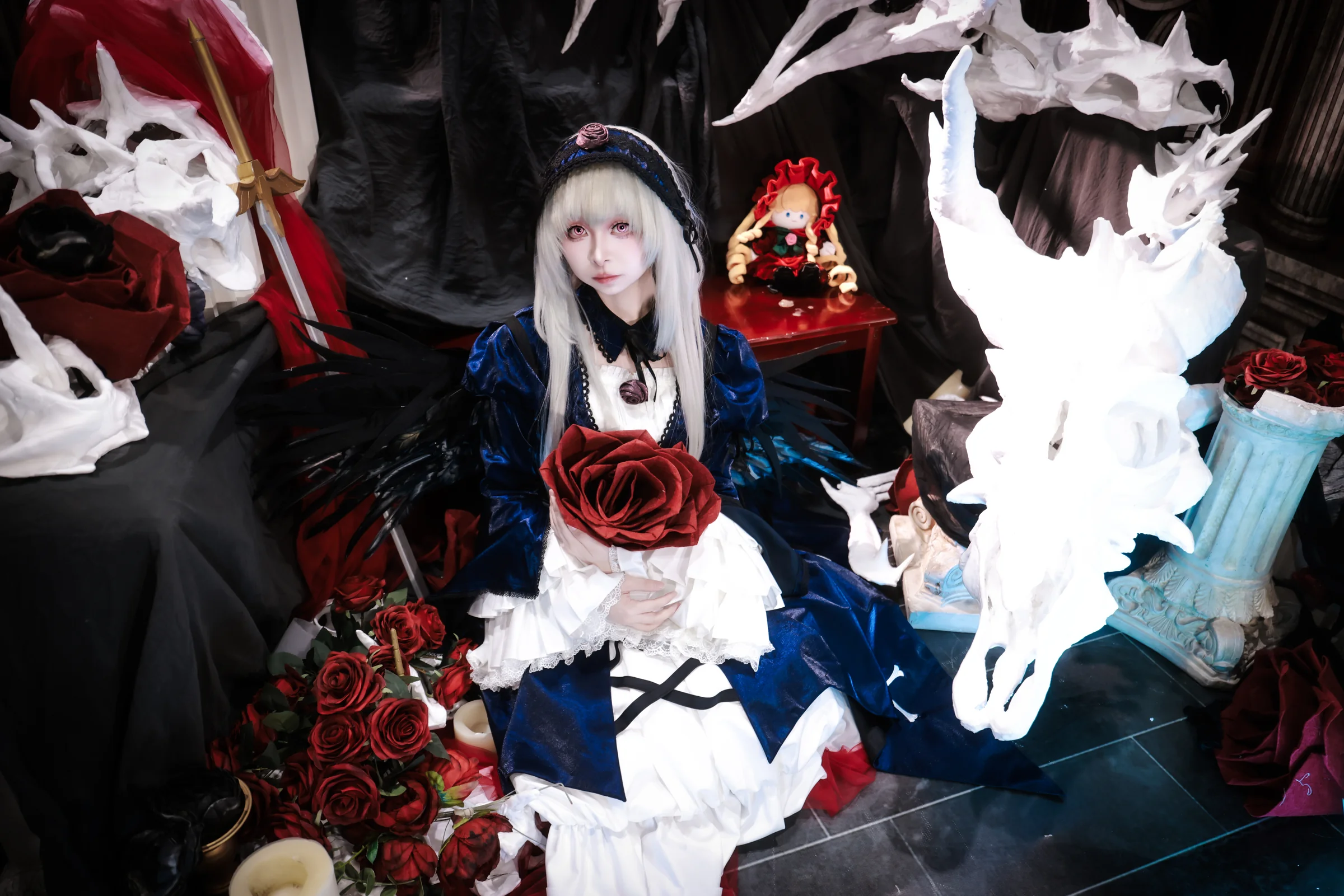 《蔷薇少女》水银灯COS写真