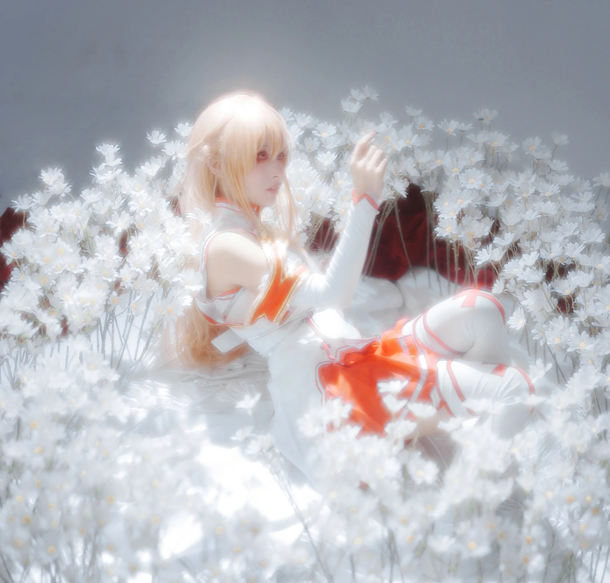 《刀剑神域》亚丝娜COS写真