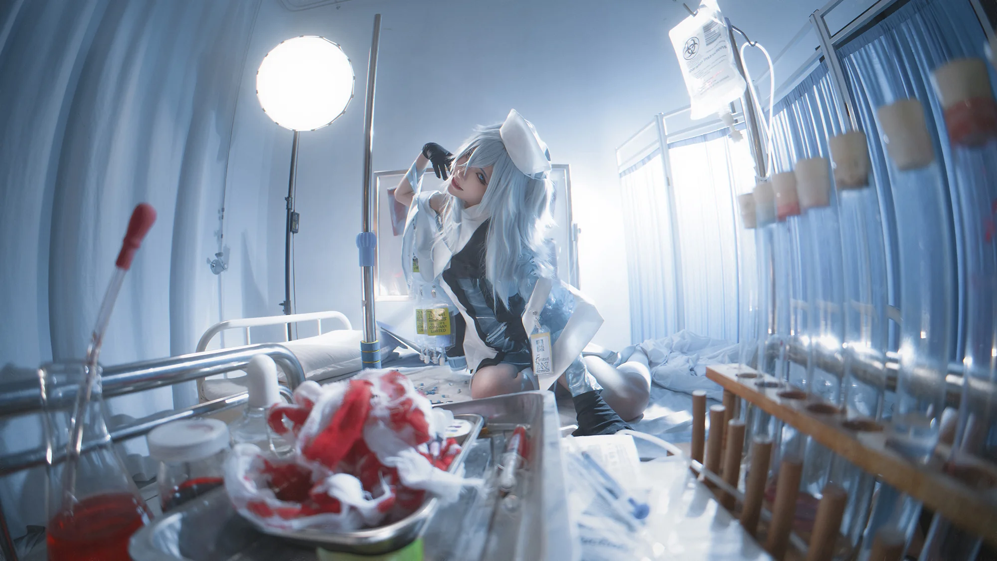 《少女前线：云图计划》芙洛伦COS写真