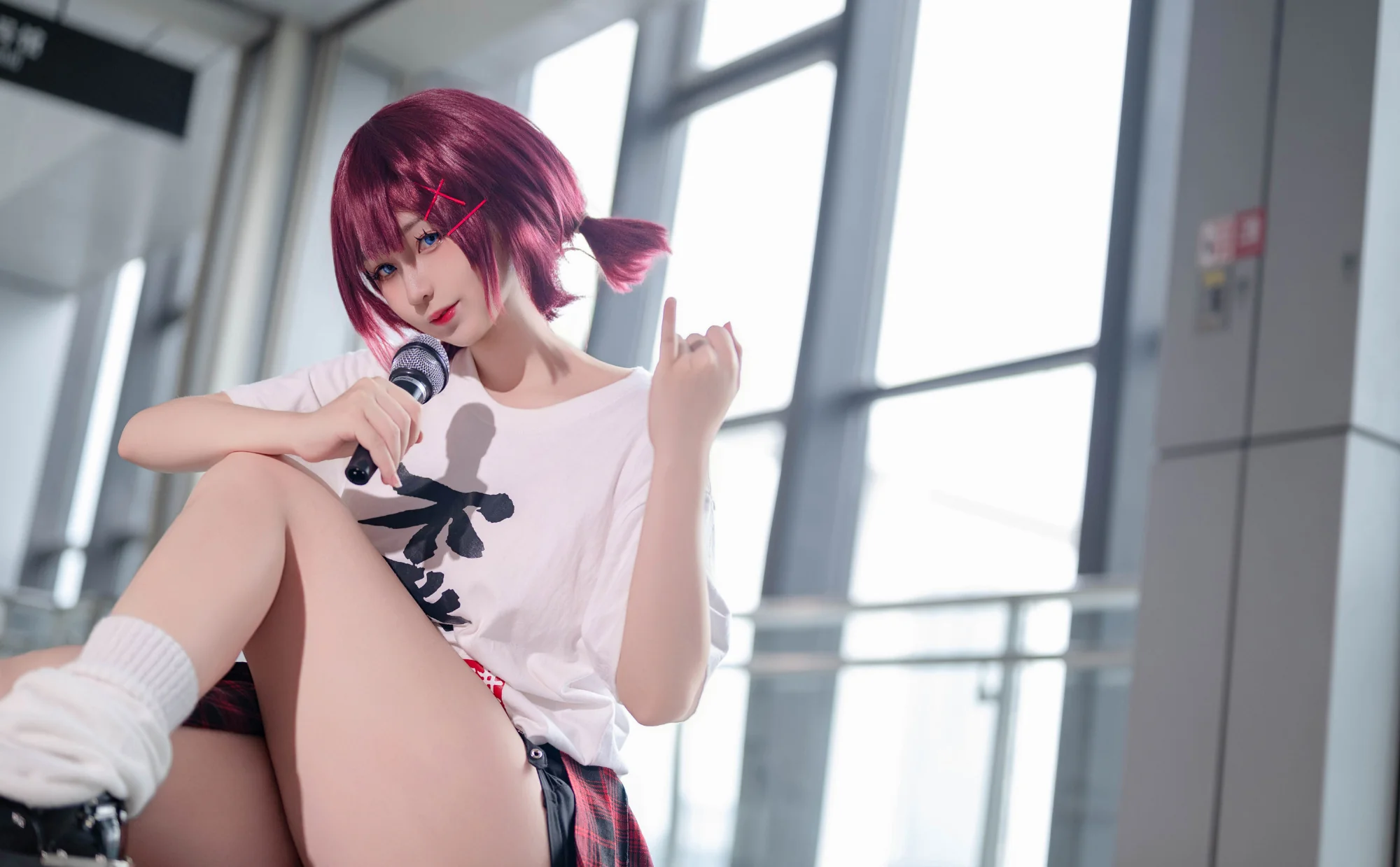 《少女乐队的呐喊》井芹仁菜COS写真