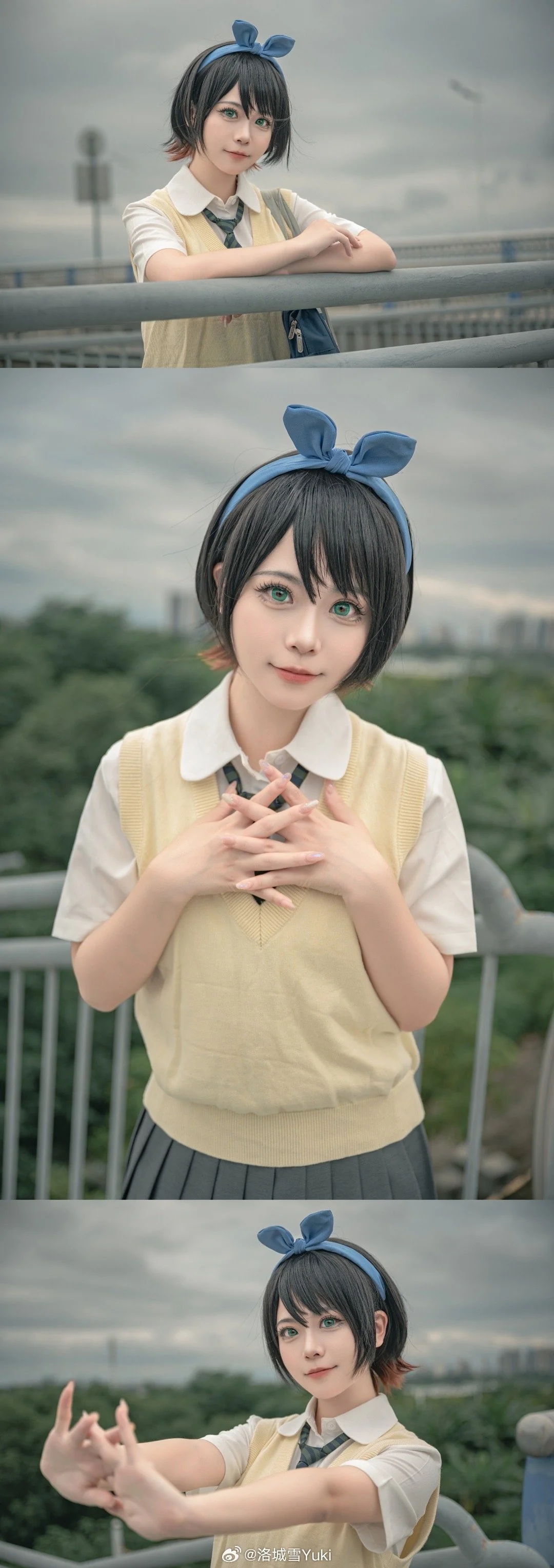 《租借女友》更科瑠夏COS写真