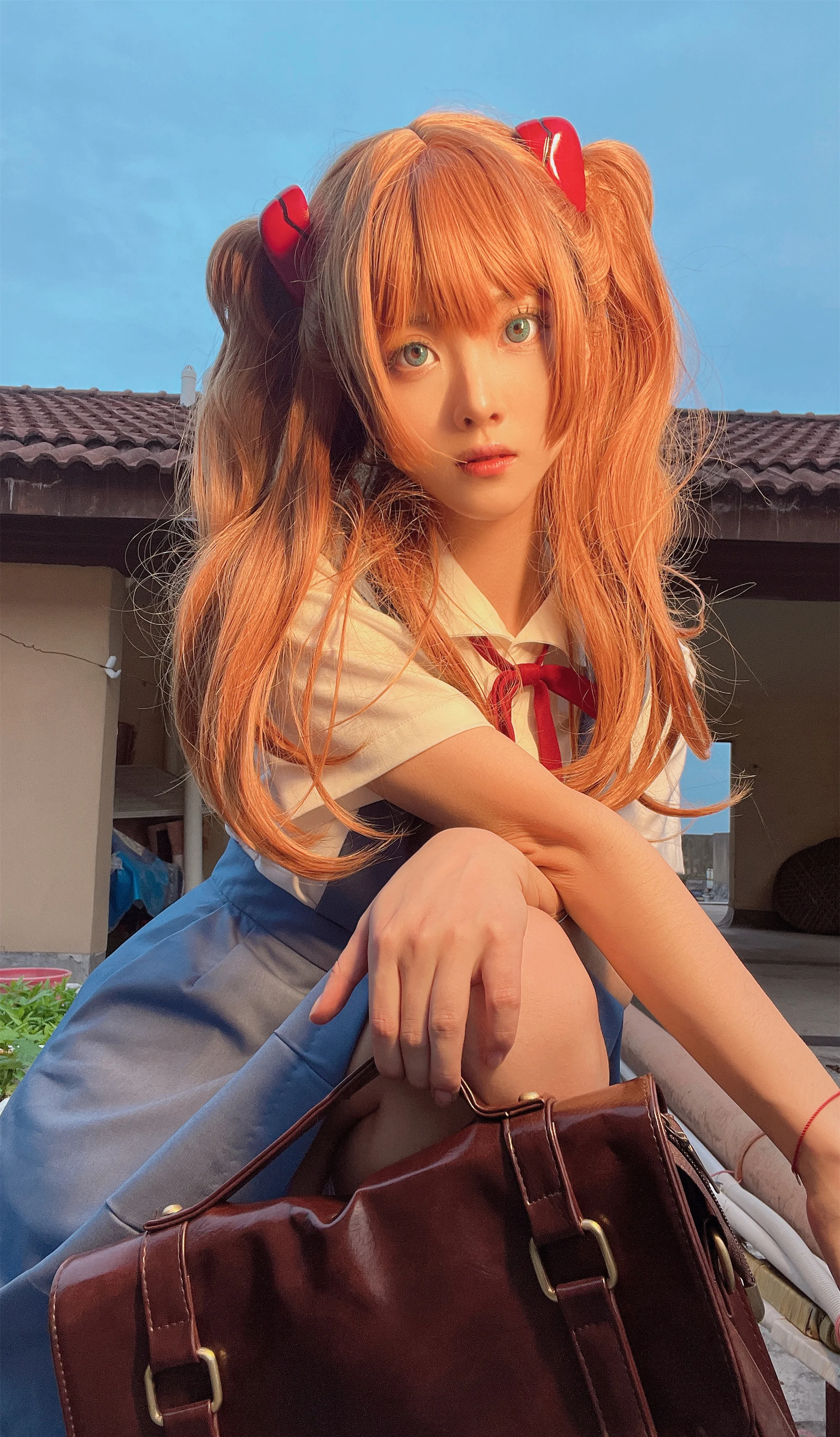 《新世纪福音战士》明日香COS写真