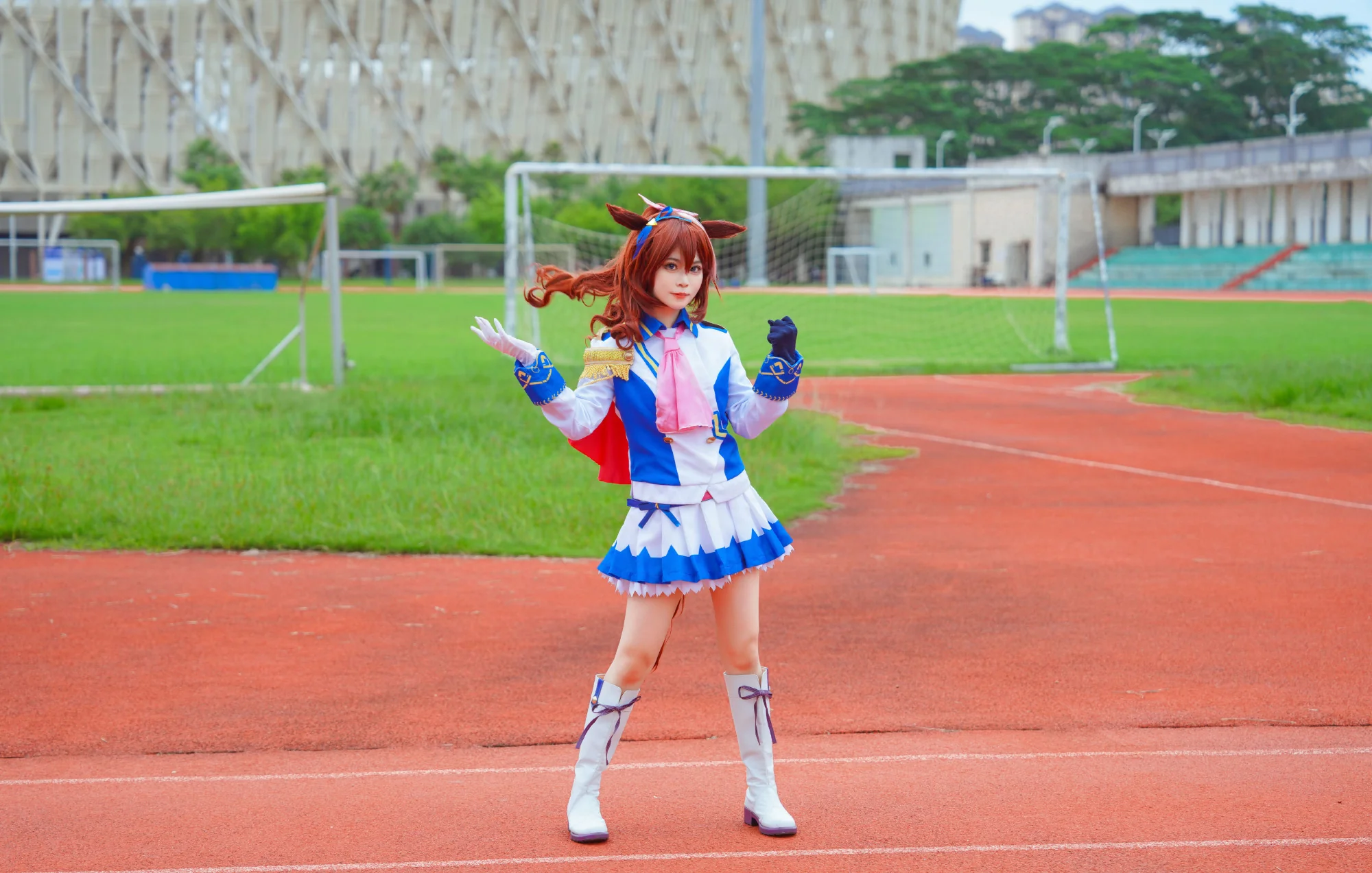 《闪耀优俊少女》东海帝王COS写真