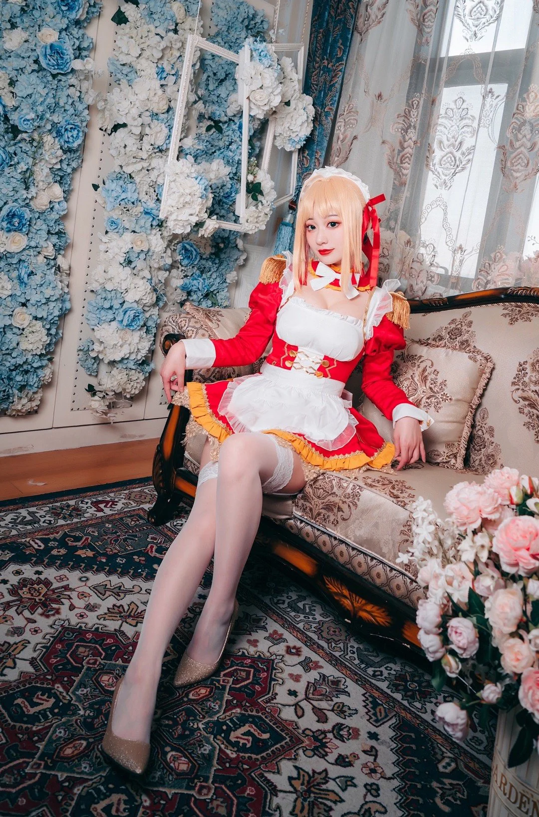 《FGO》尼禄女仆 COS写真