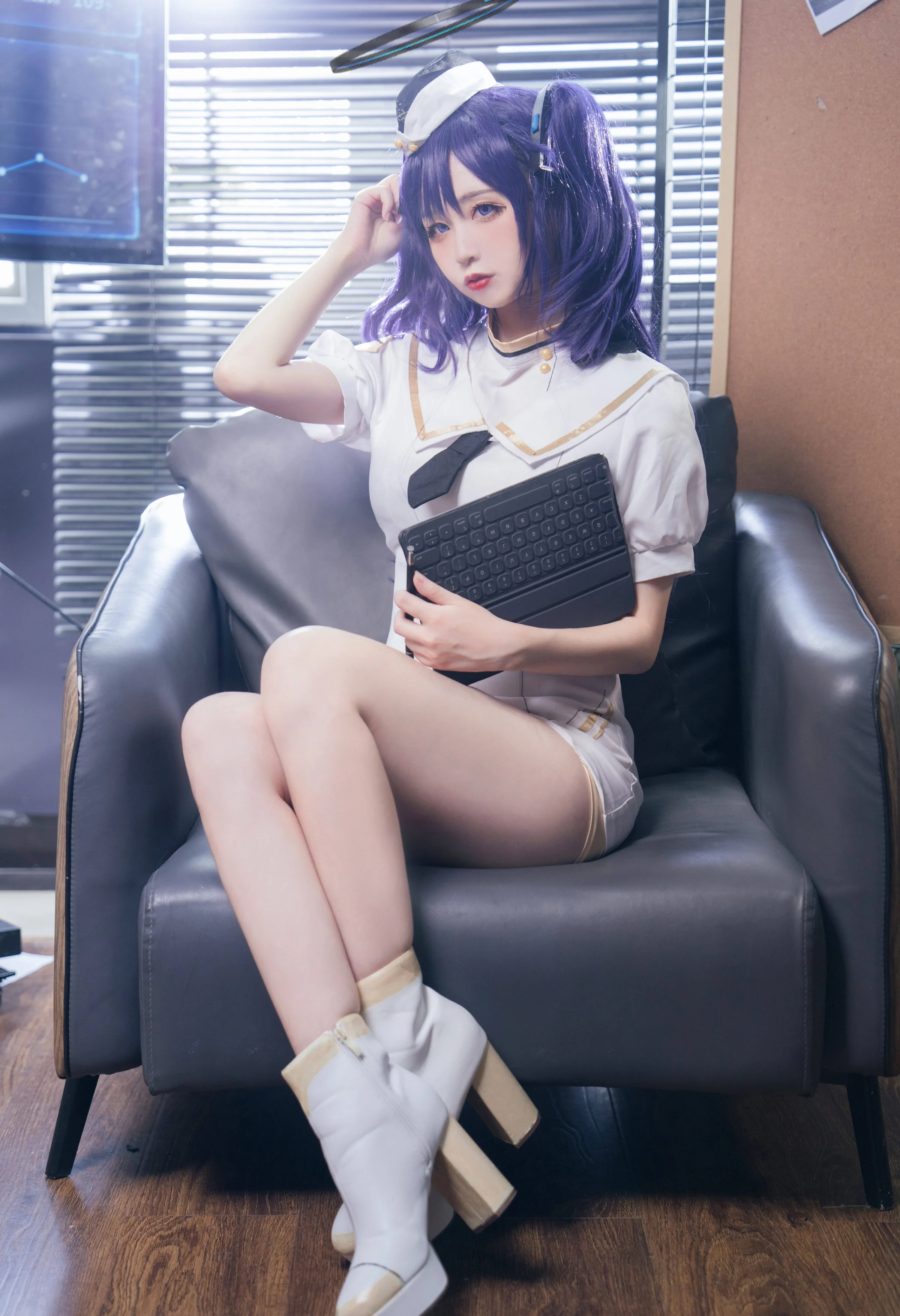 《蔚蓝档案》早濑优香COS写真