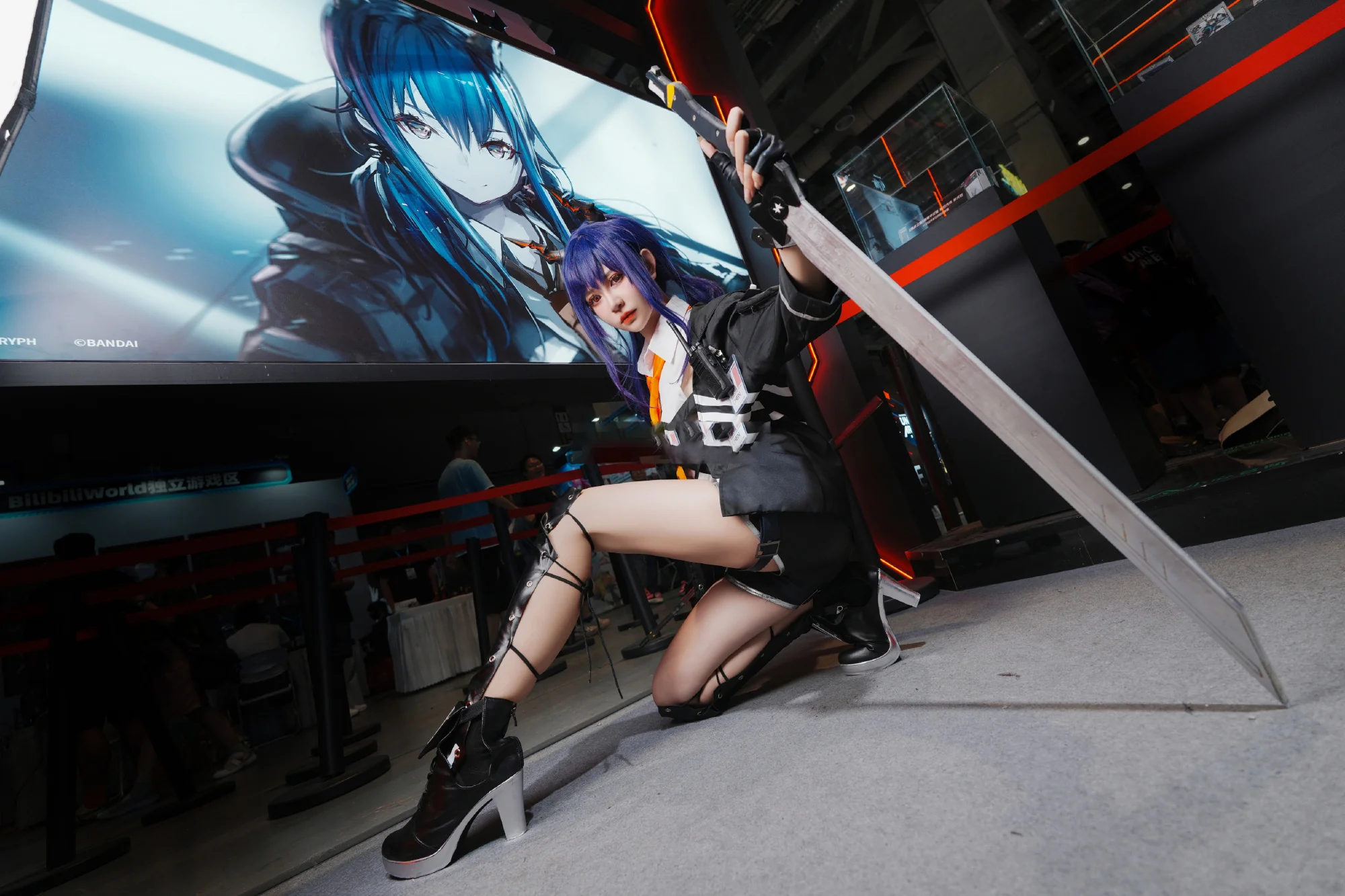 《明日方舟》携战之境 岁红霞COS写真