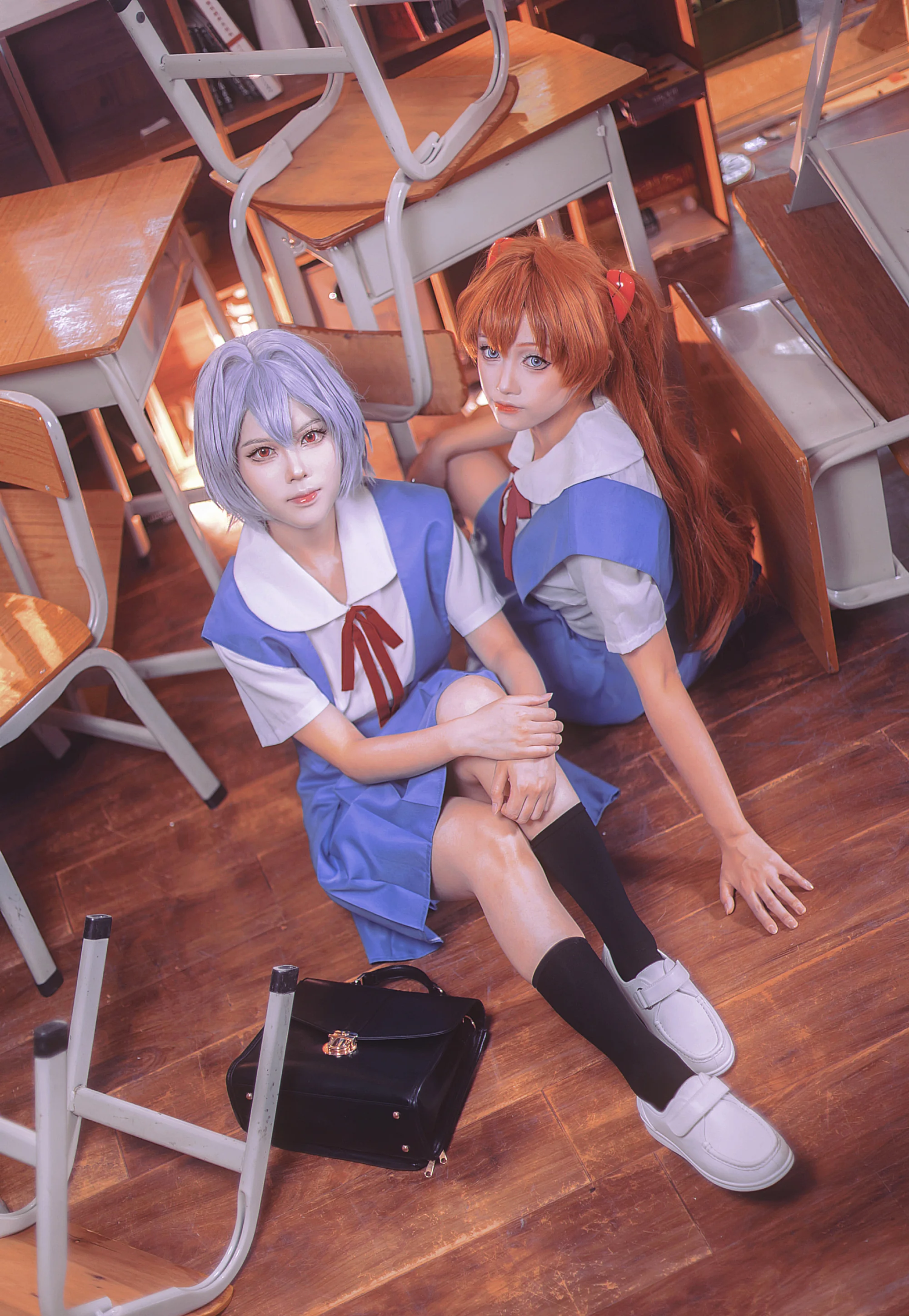 《新世纪福音战士》绫波丽COS写真