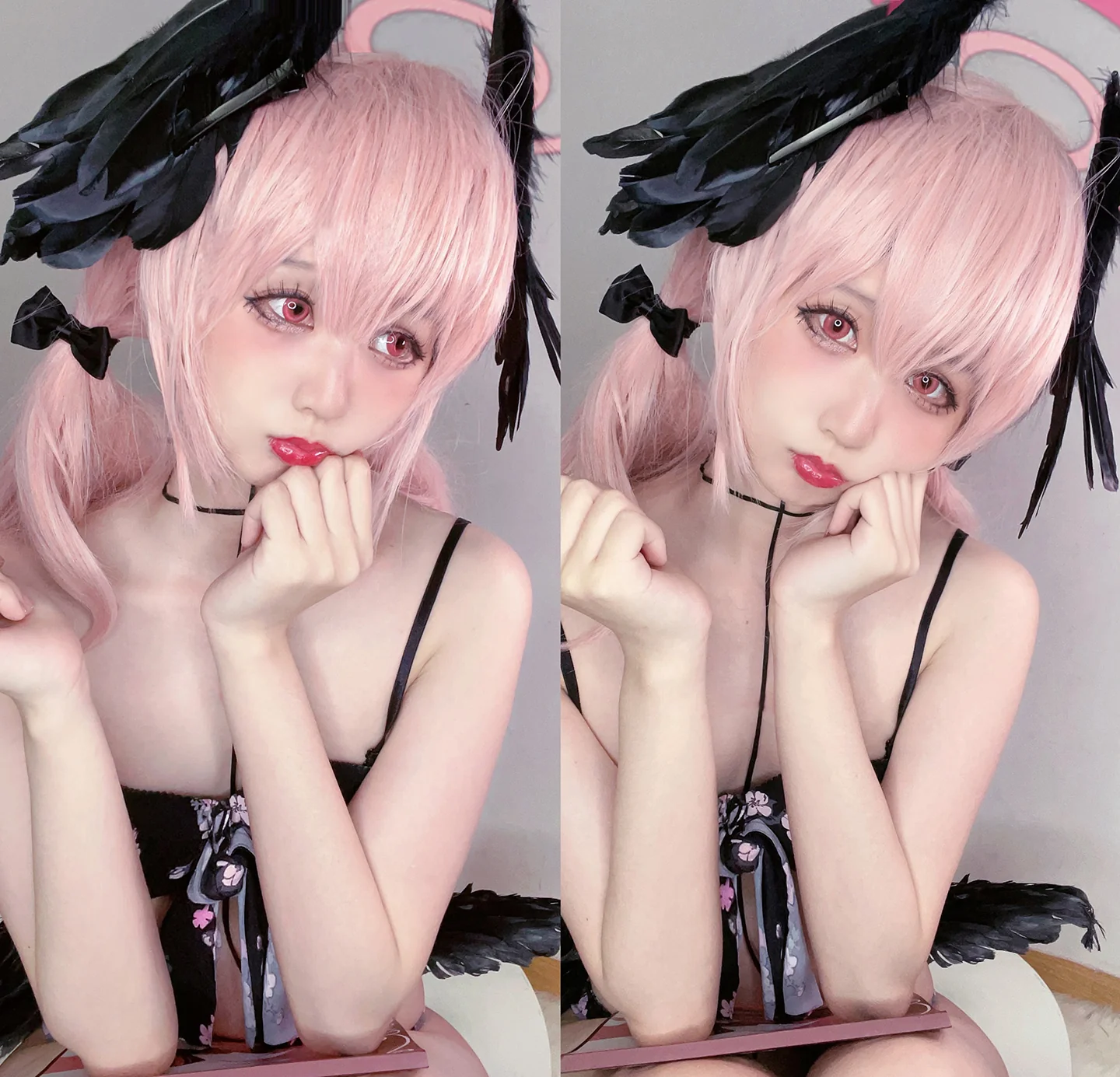 《碧蓝档案 》下江小春泳装COS写真