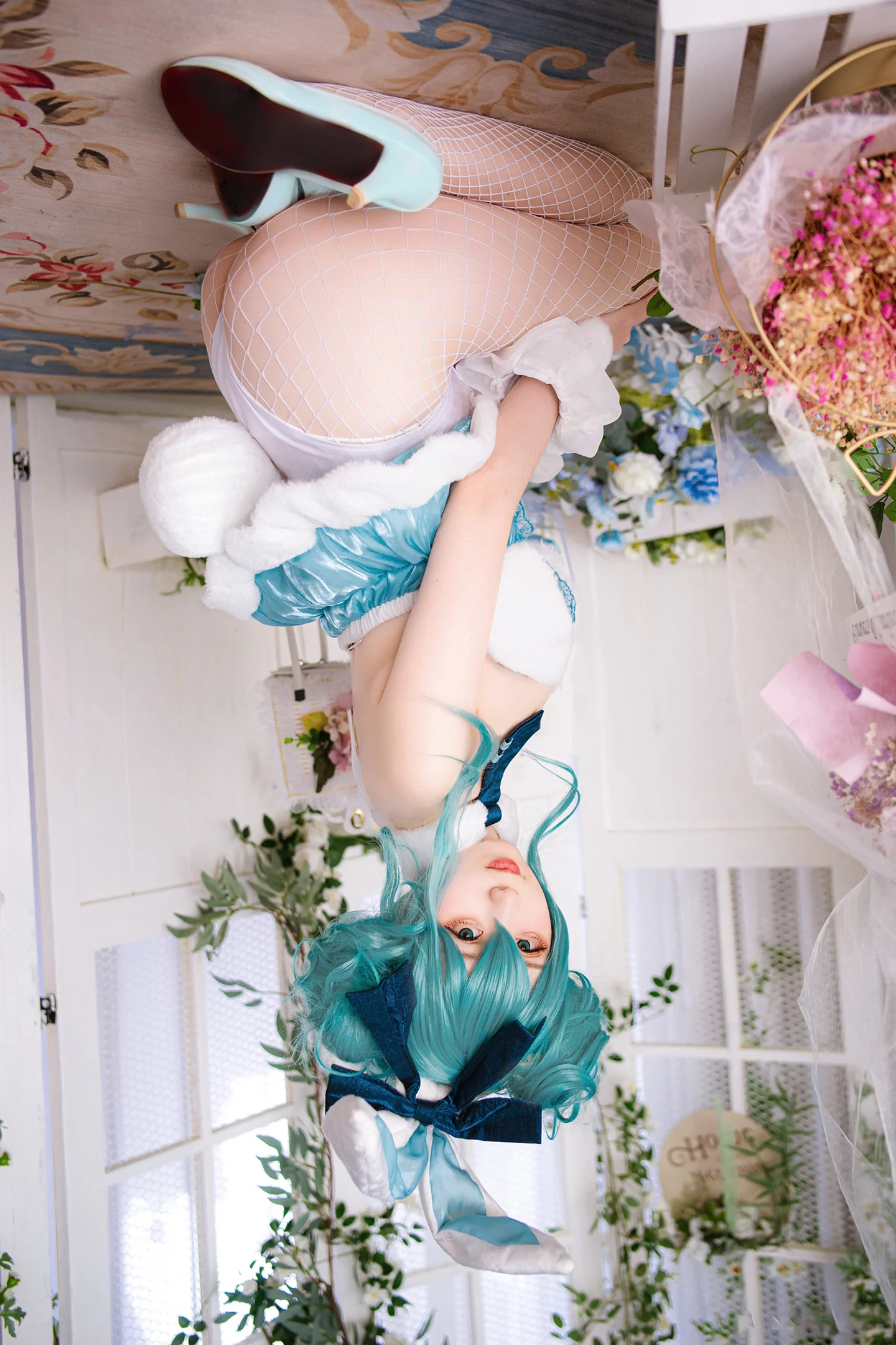 初音未来 兔女郎COS写真