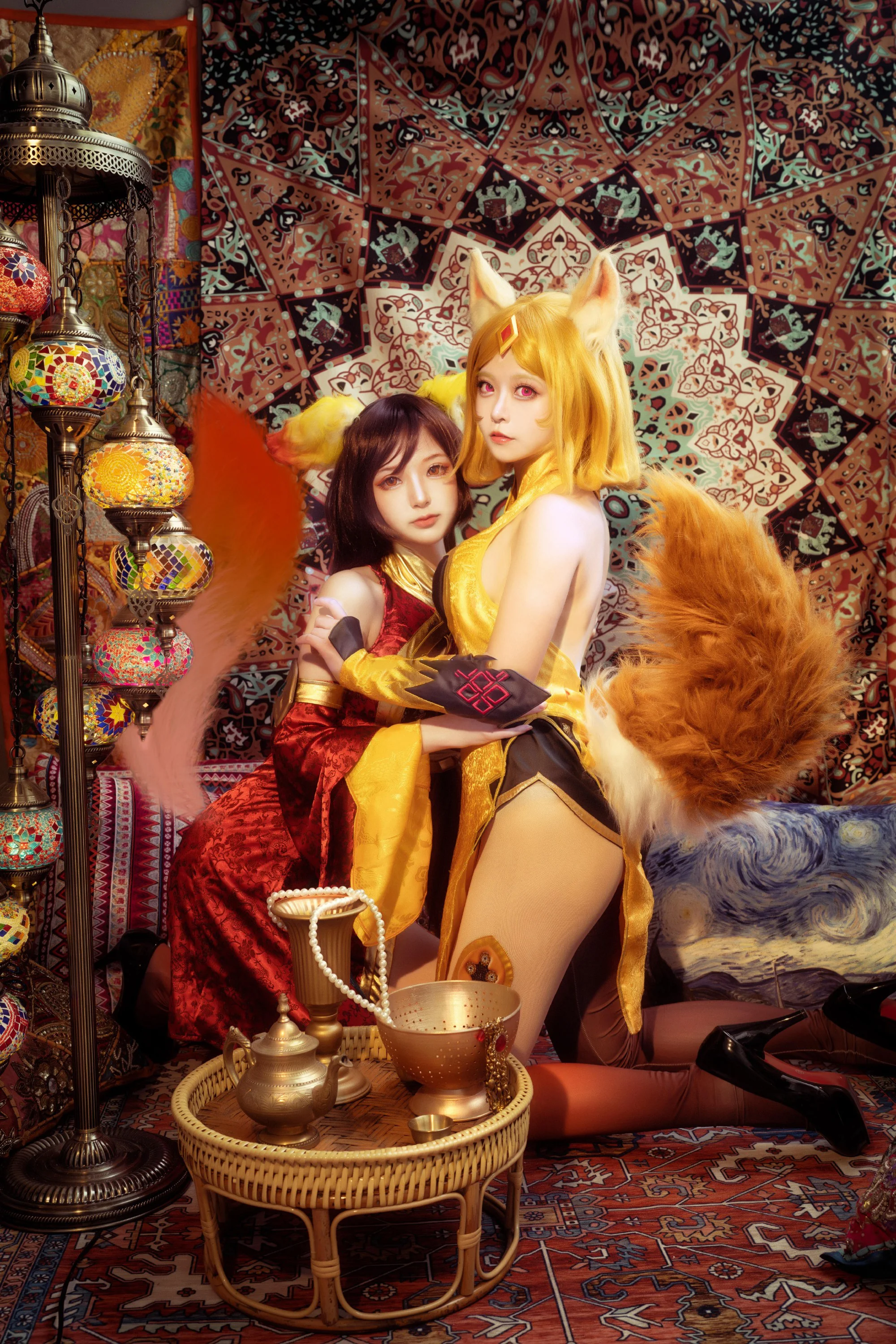 《王者荣耀》妲己COS写真