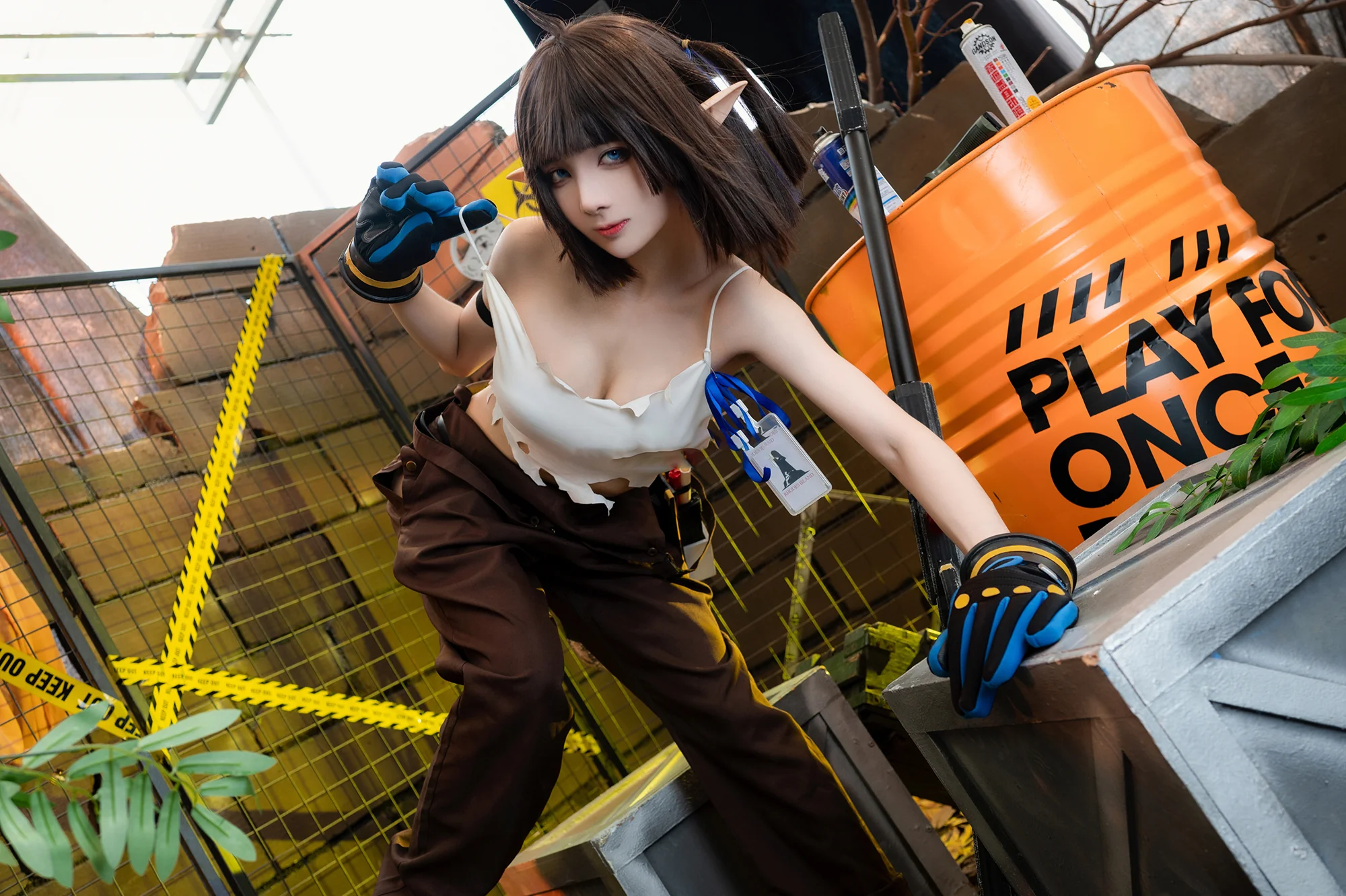 《明日方舟》森蚺COS写真