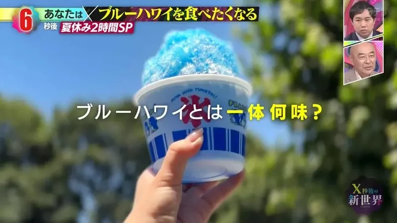 日本刨冰經典口味《藍色夏威夷》卻沒人知道這究竟是什麼口味？｜高清图片集