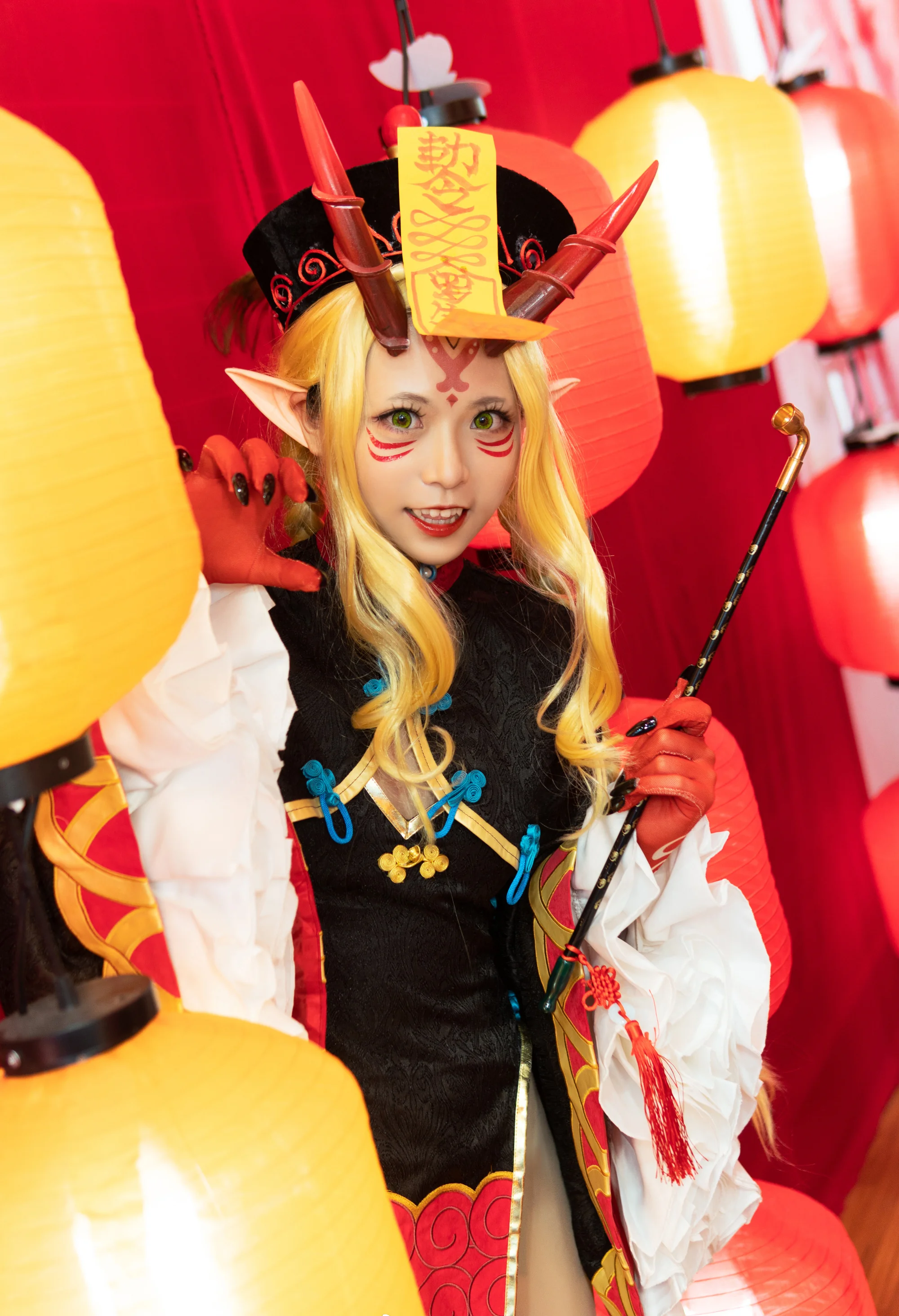 《Fate/Grand Order》茨木童子 僵尸娘COS写真
