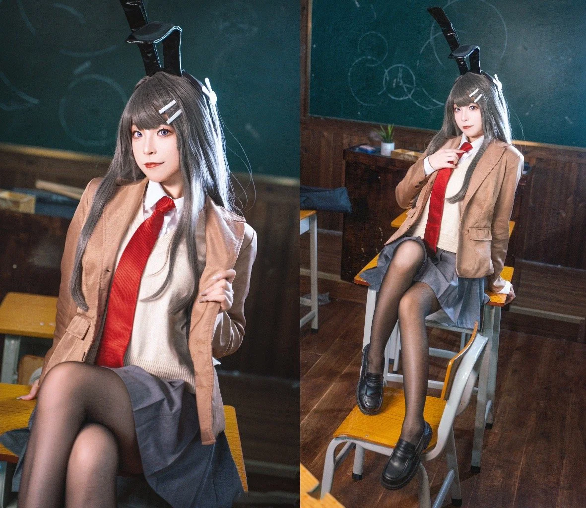 《青春猪头少年系列》樱岛麻衣COS写真