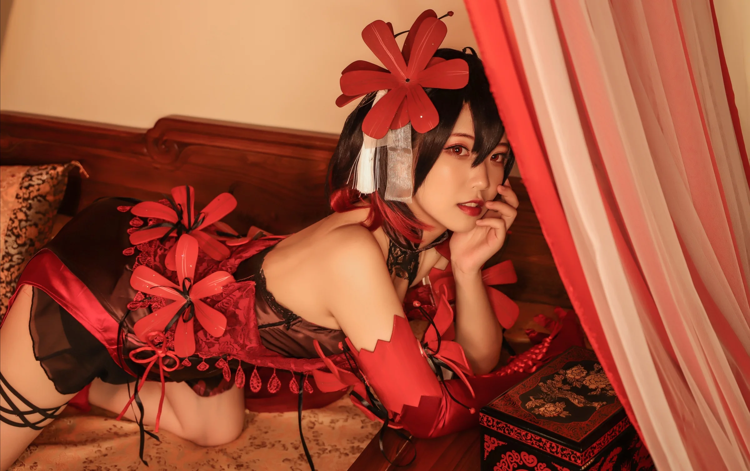 《崩坏3》 希儿墨染镜华COS写真