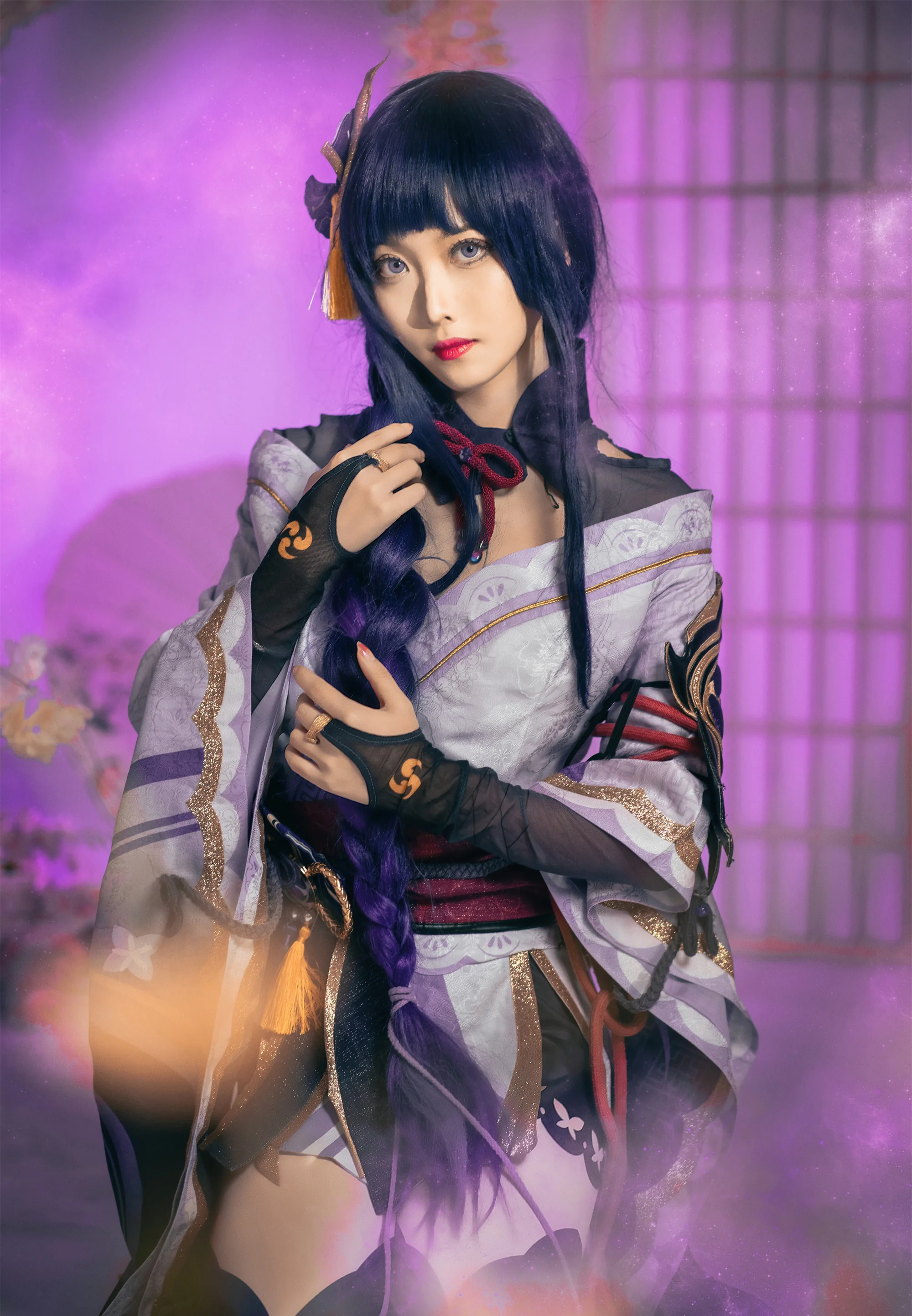 《原神》雷电将军COS写真