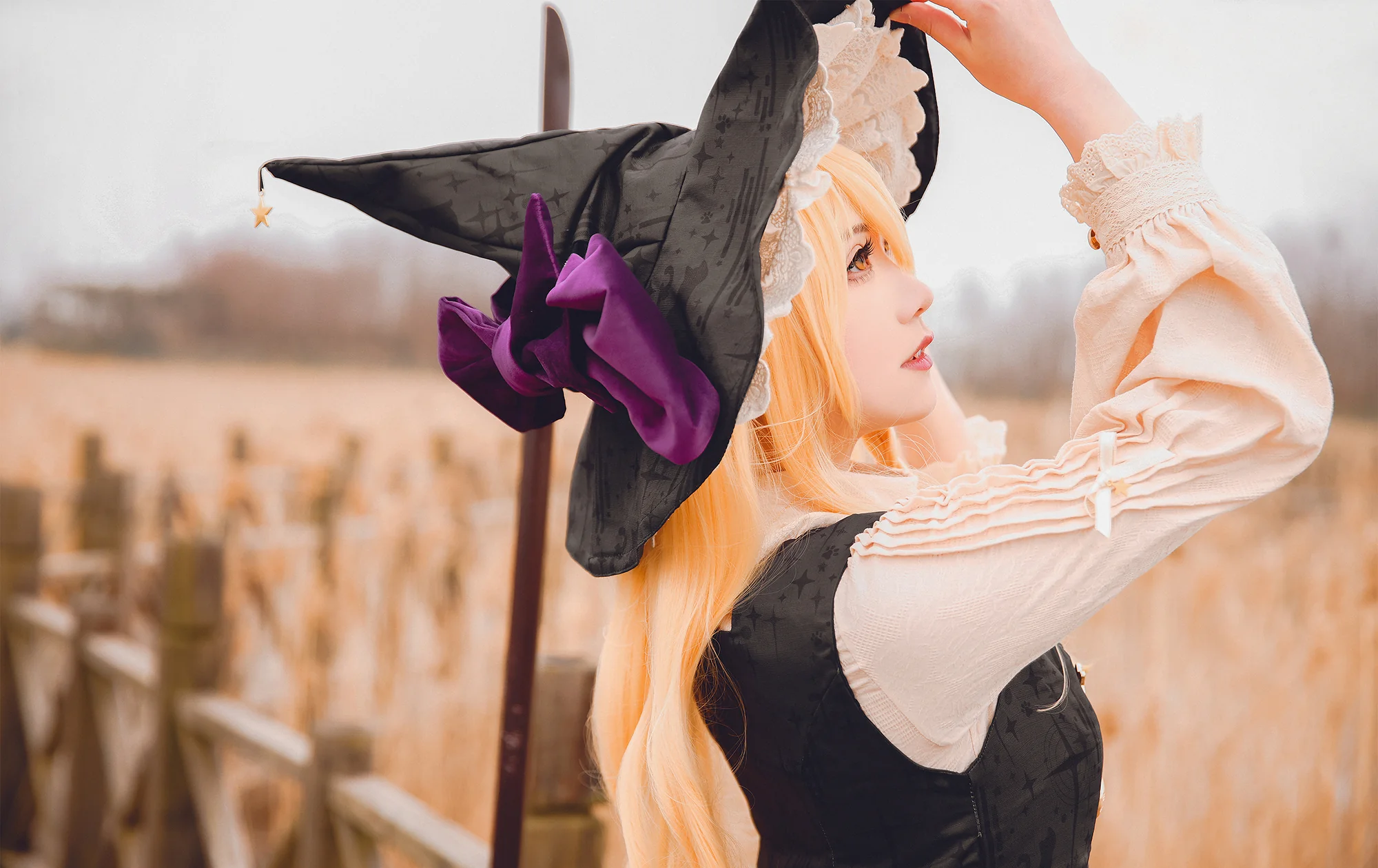 《东方Project》雾雨魔理沙COS写真