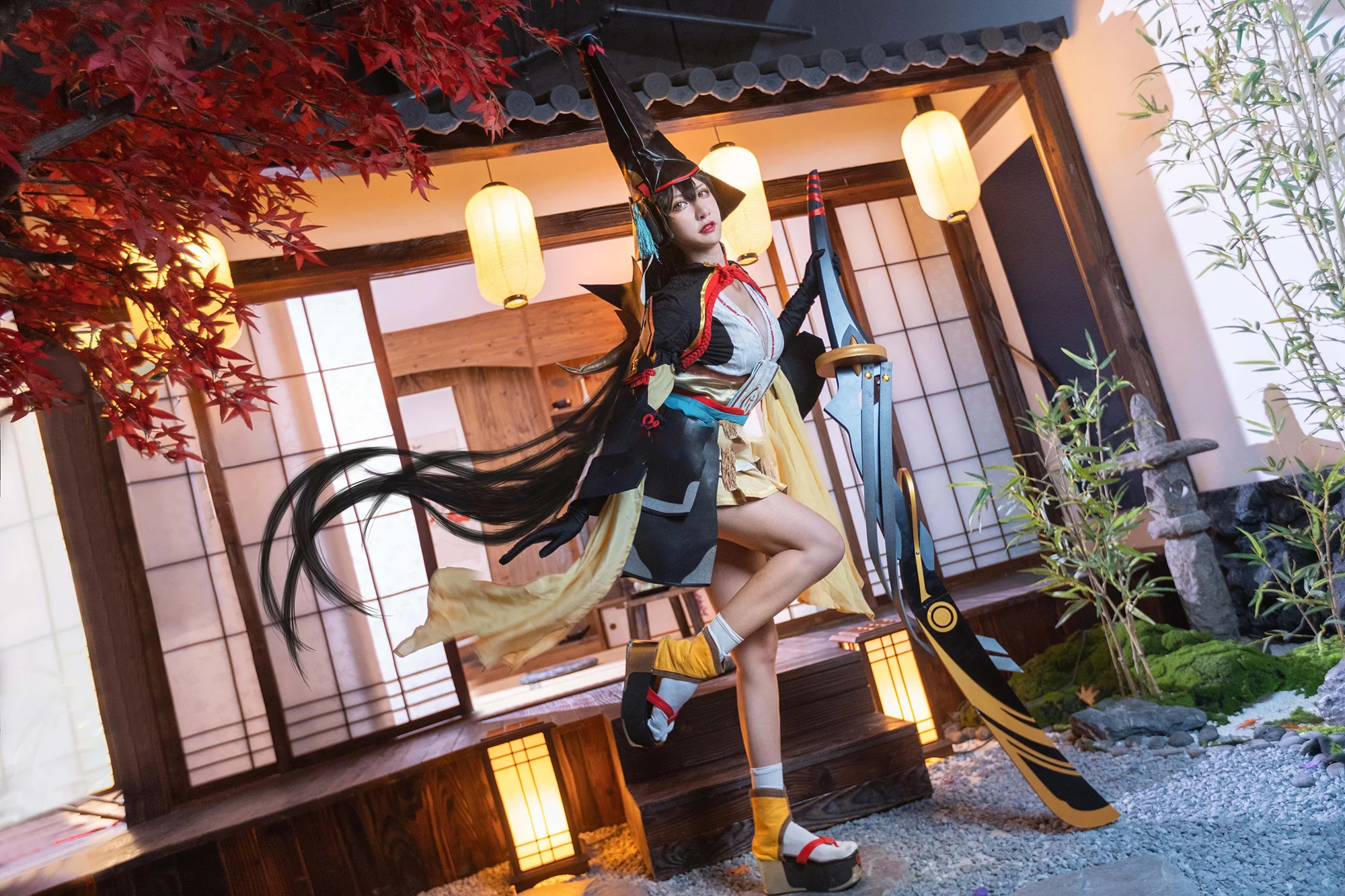 《永劫无间》妖刀姬COS写真