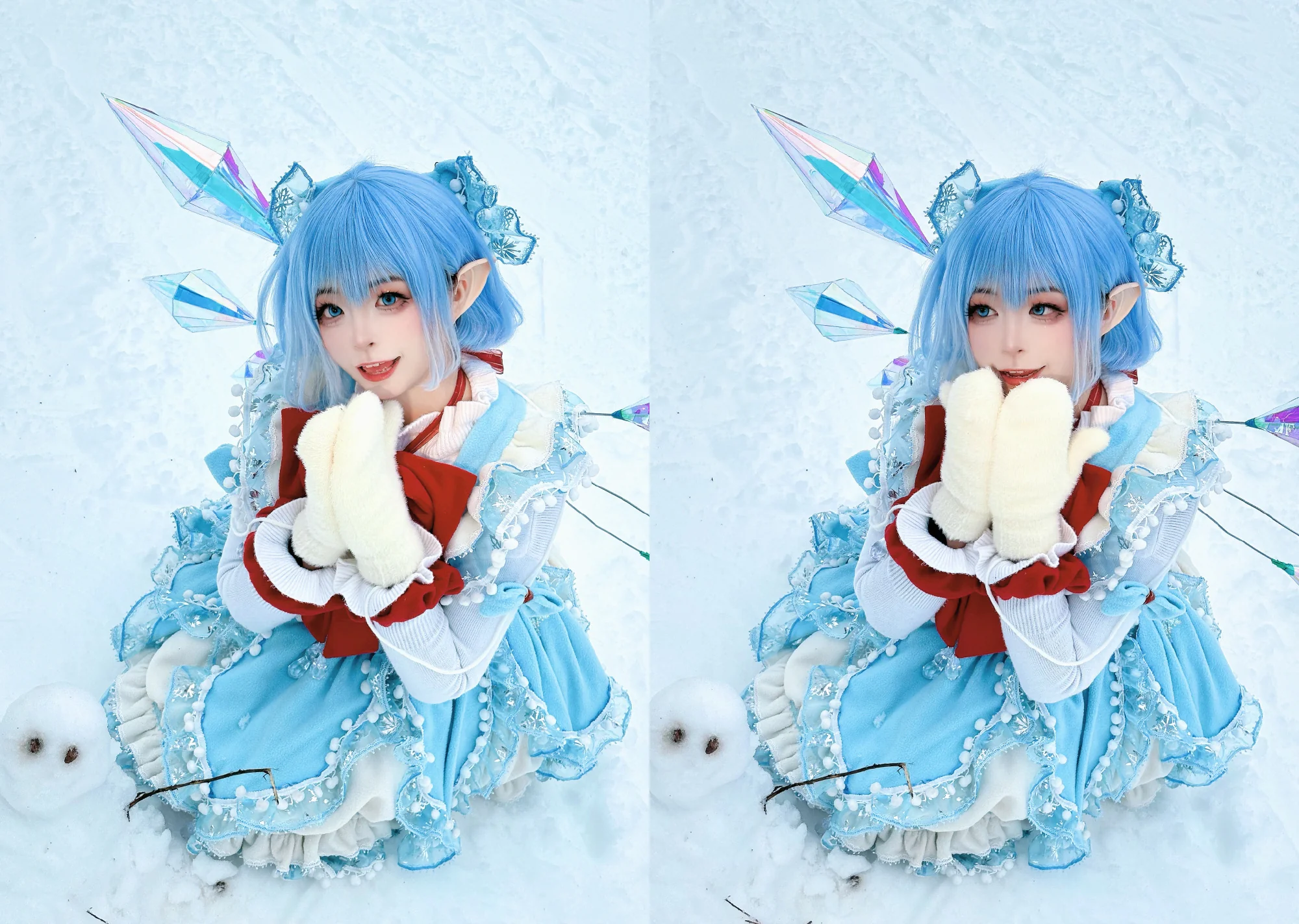 《东方project》琪露诺COS写真