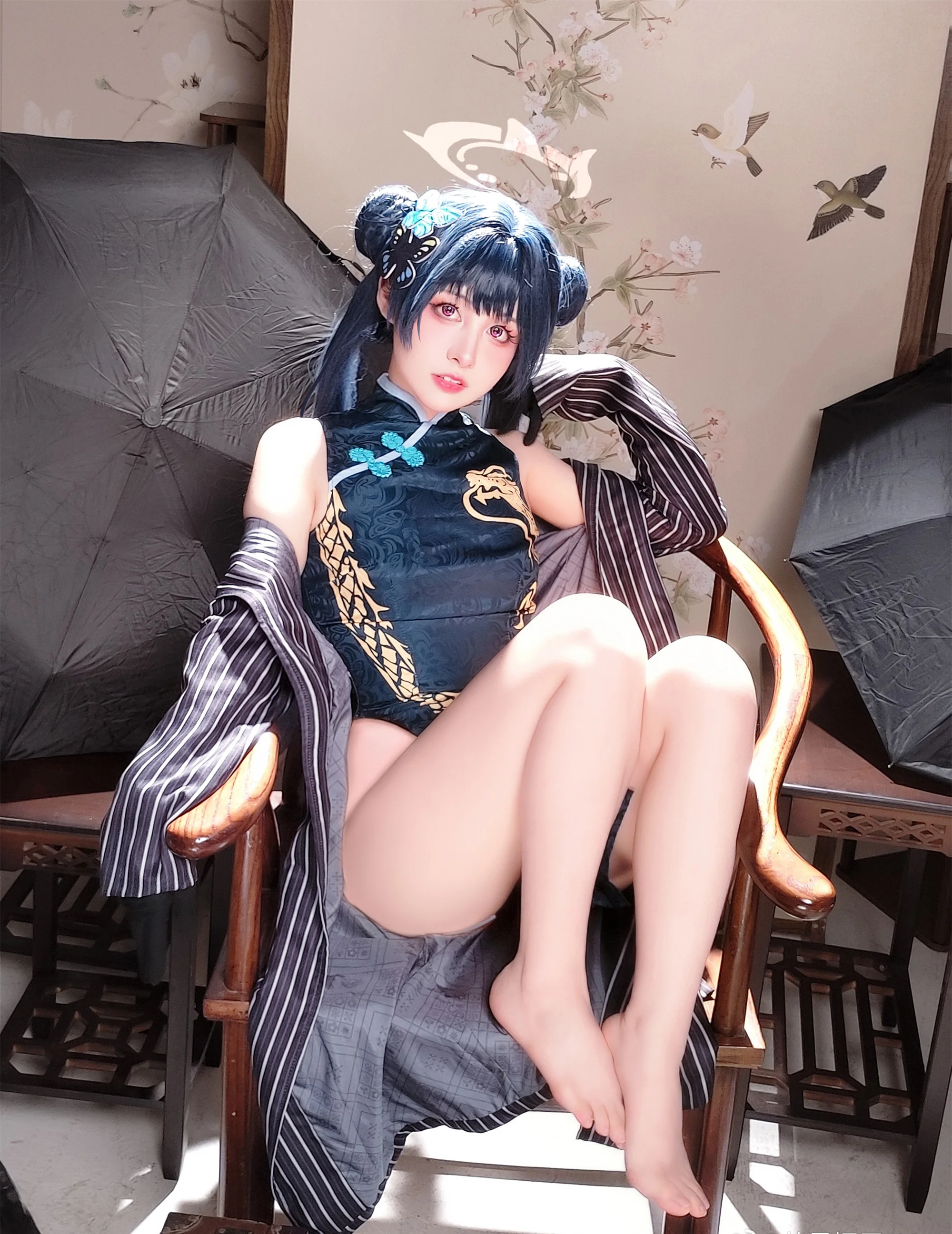 《碧蓝档案》妃咲COS写真
