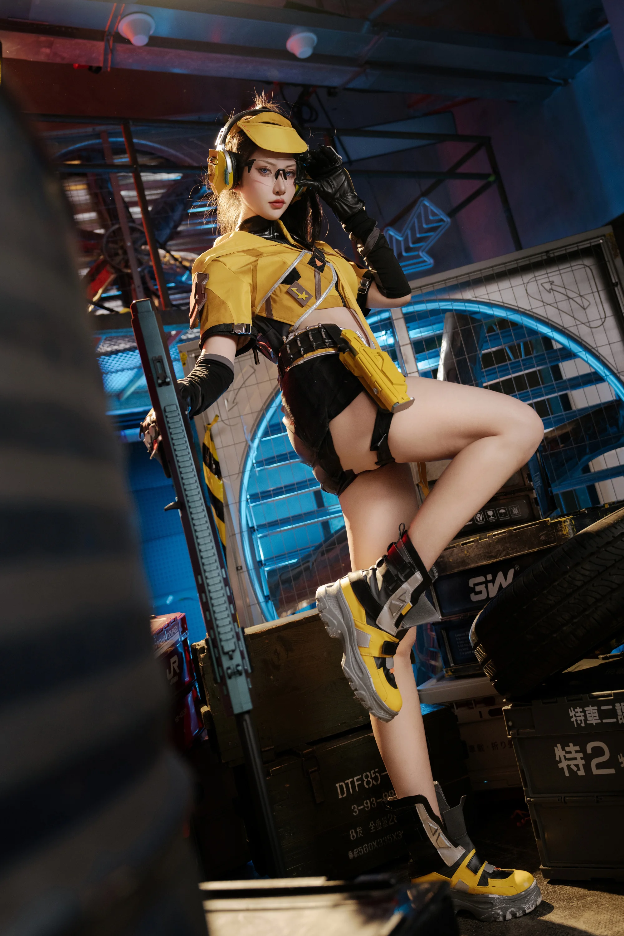 《明日方舟》流星COS写真