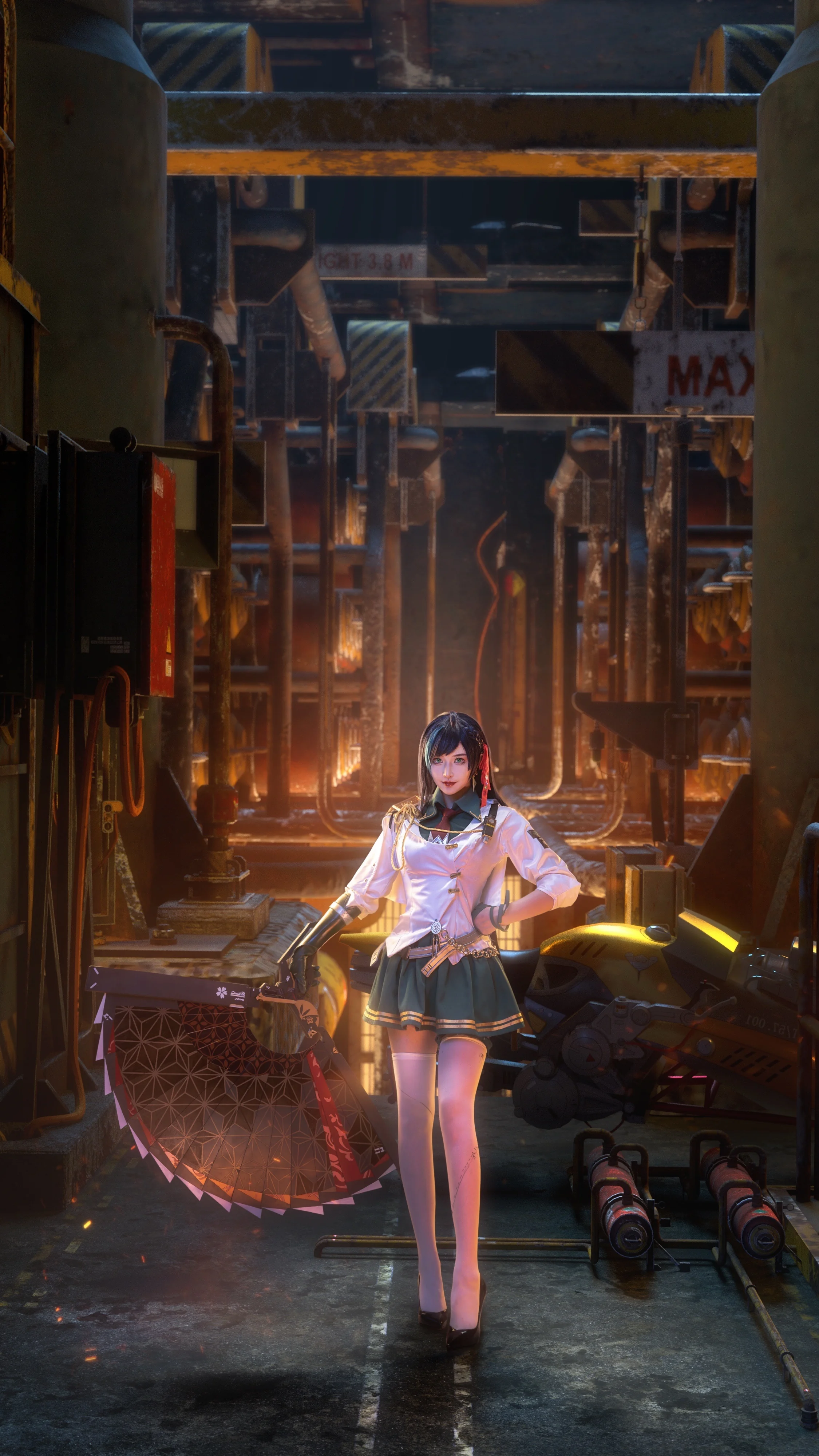 《幻塔》凛夜大小姐COS写真