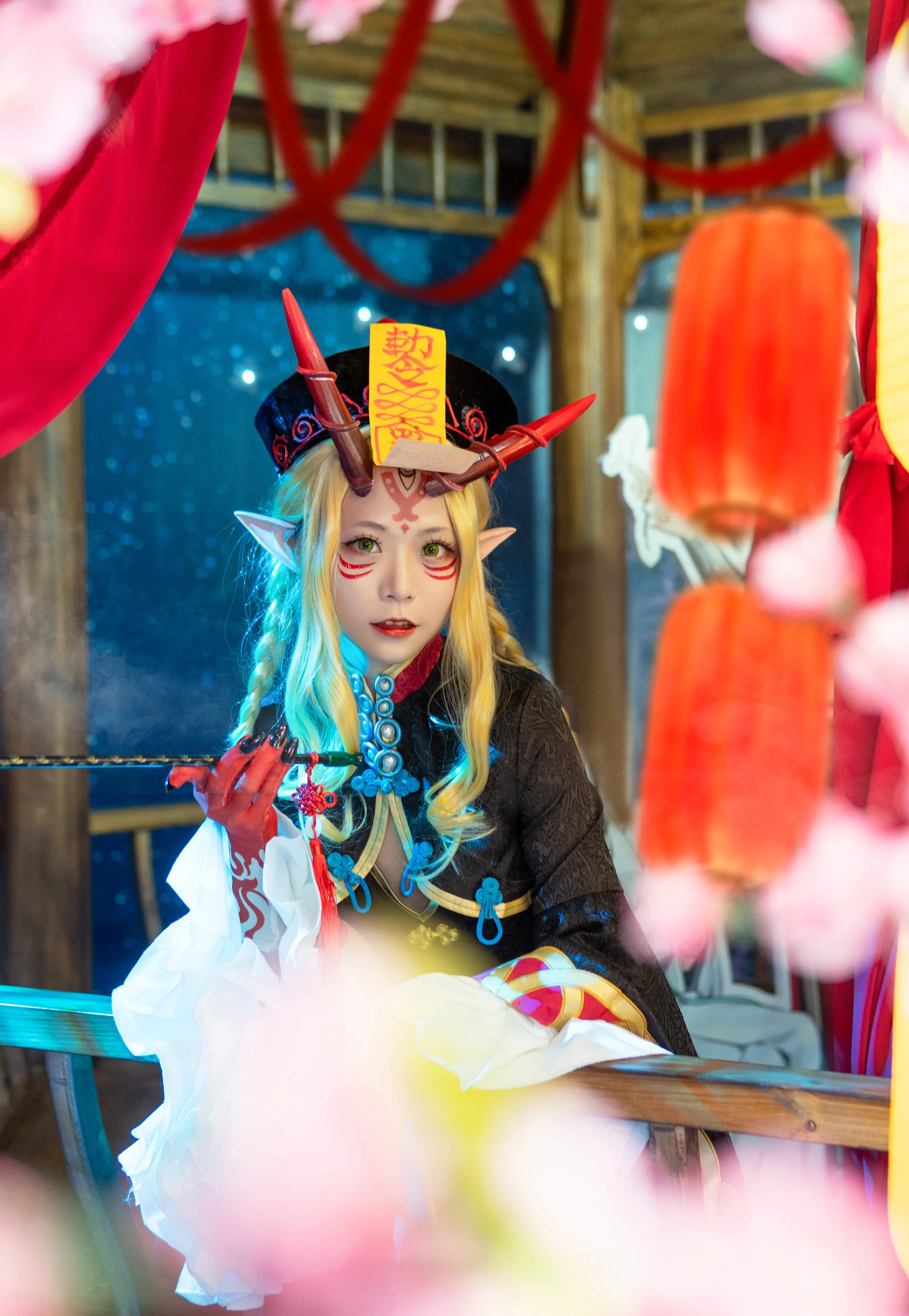 《Fate/Grand Order》茨木童子 僵尸娘COS写真