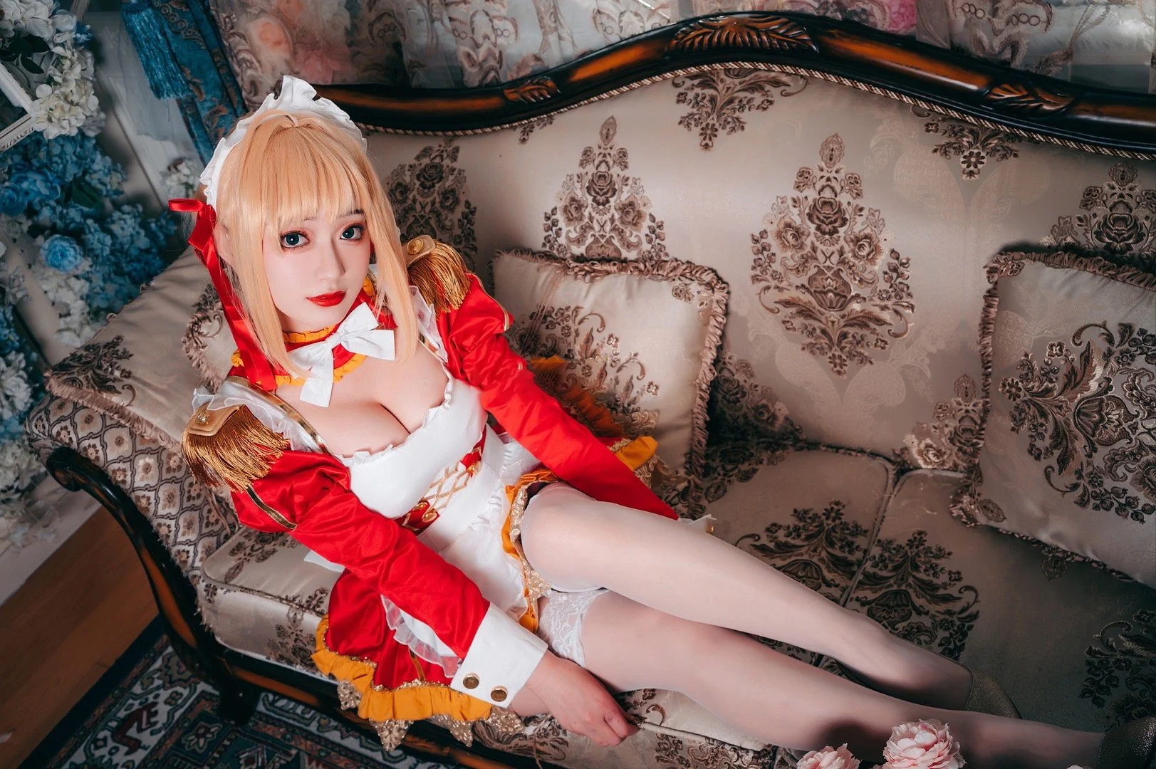《FGO》尼禄女仆 COS写真