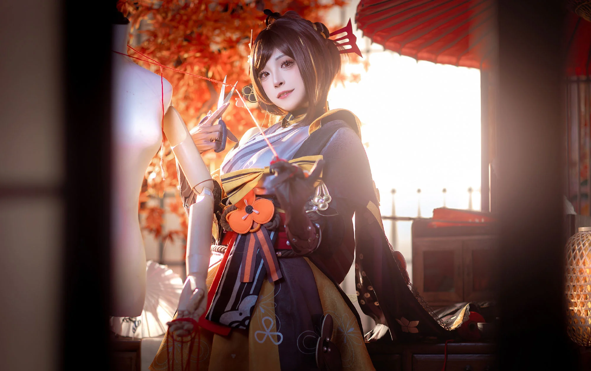 《原神》千织COS写真
