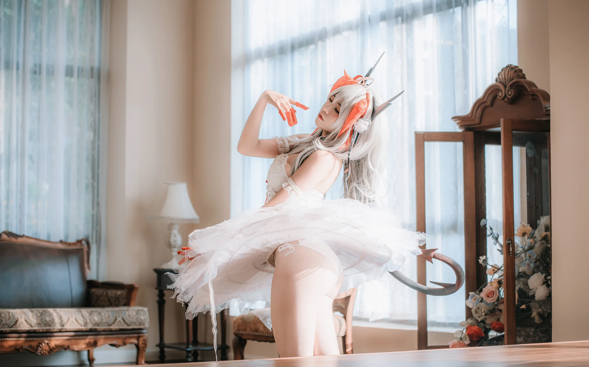 《明日方舟》 伊内丝芭蕾COS写真