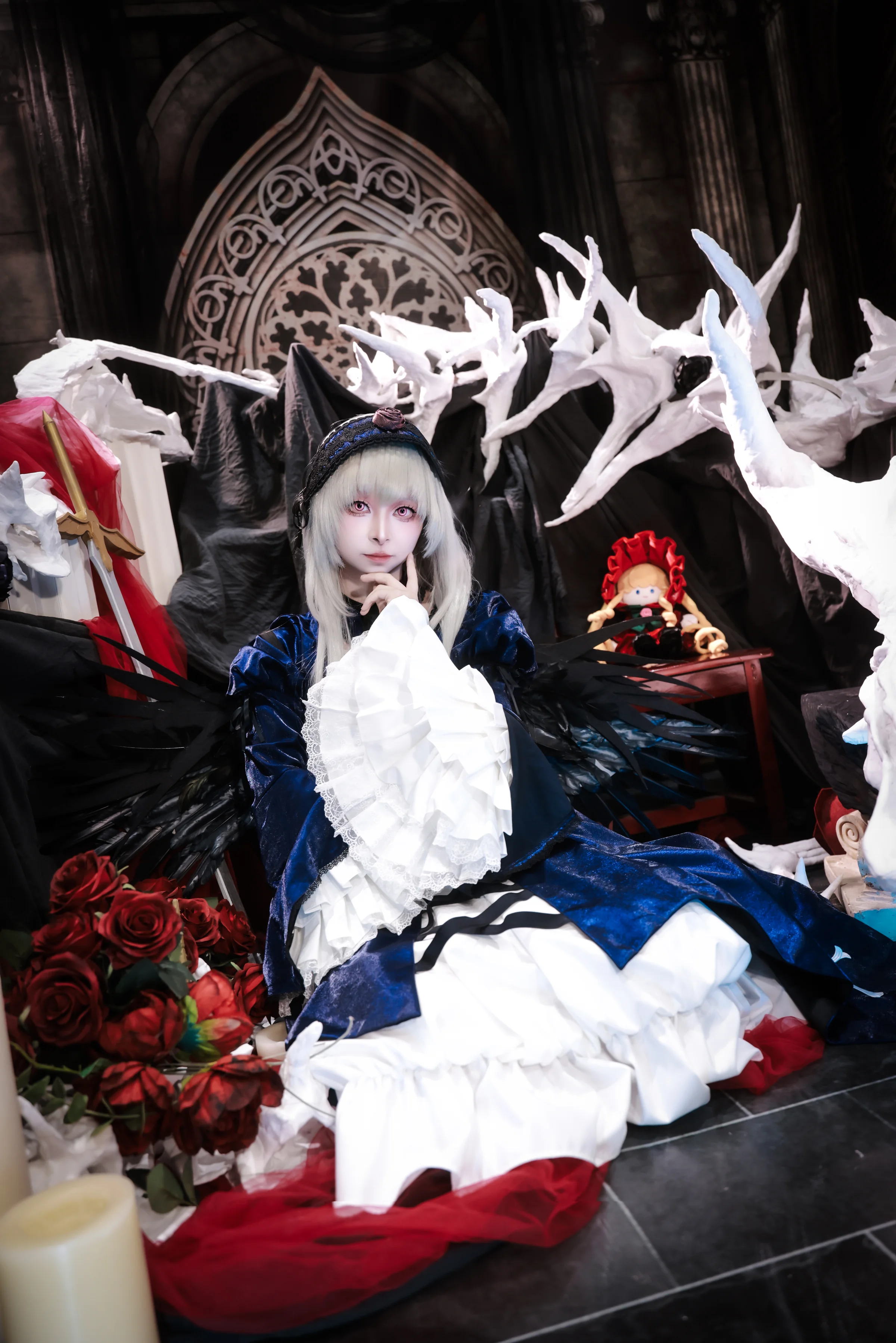 《蔷薇少女》水银灯COS写真