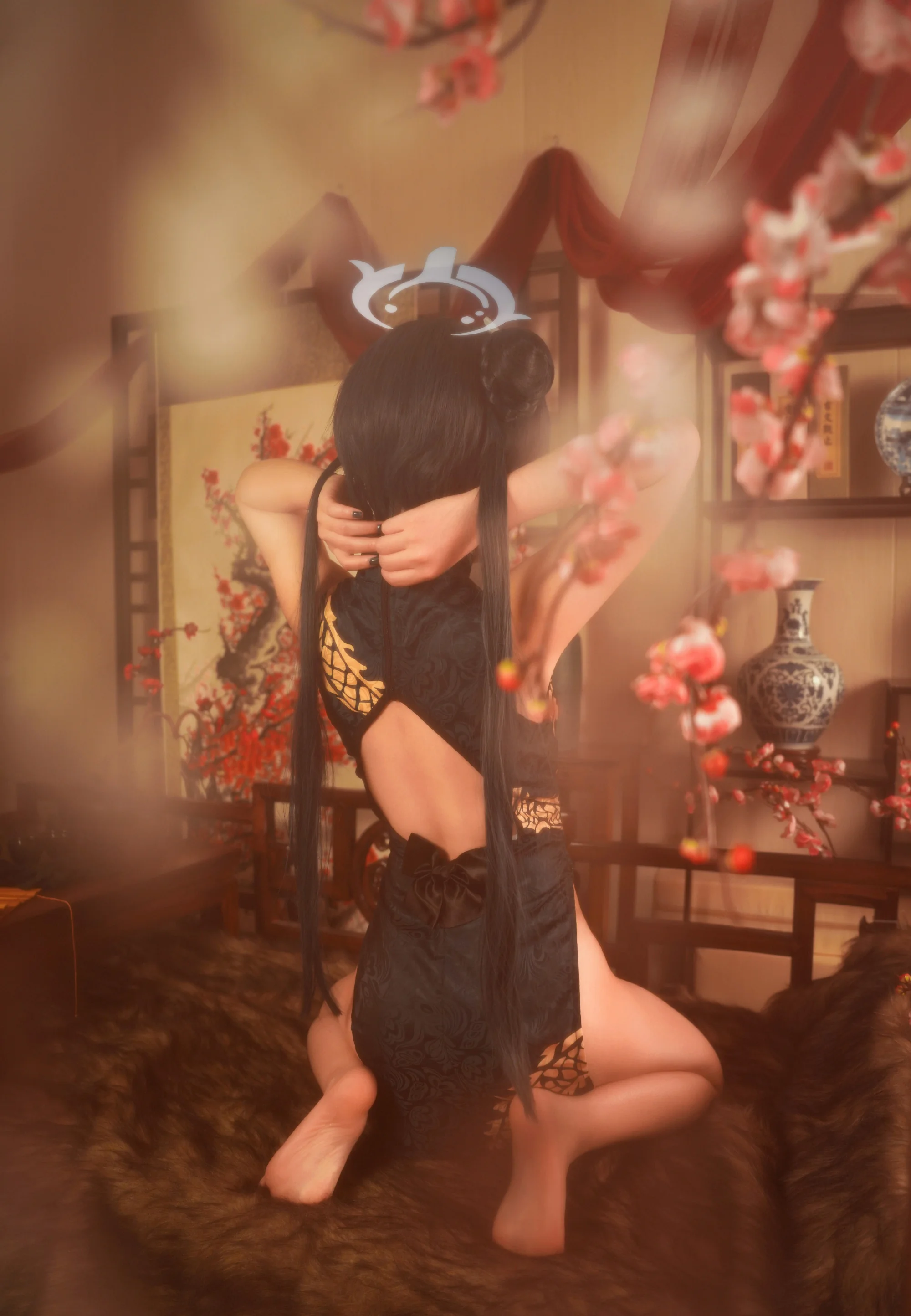 《蔚蓝档案》妃咲COS写真