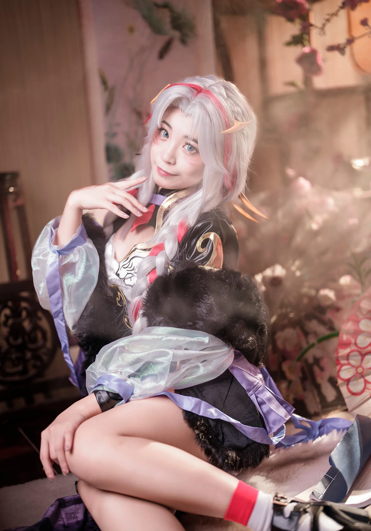 《王者荣耀》杨玉环COS写真