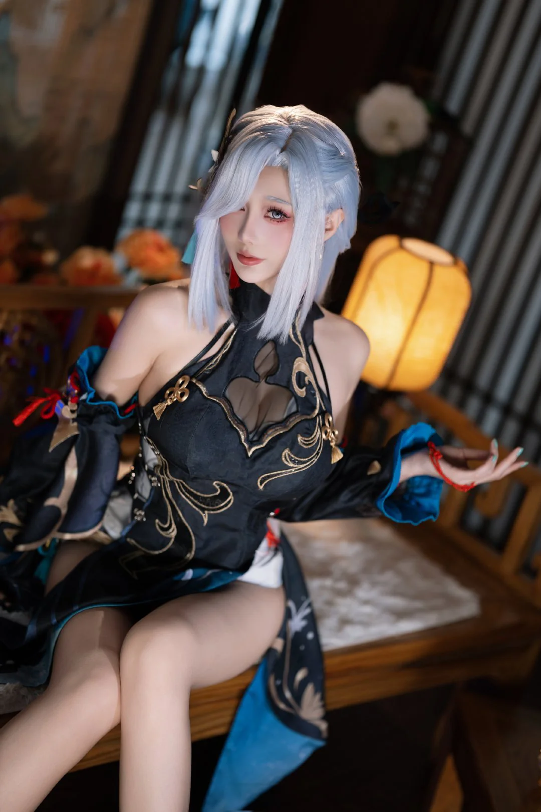 《原神》申鹤 旗袍COS写真