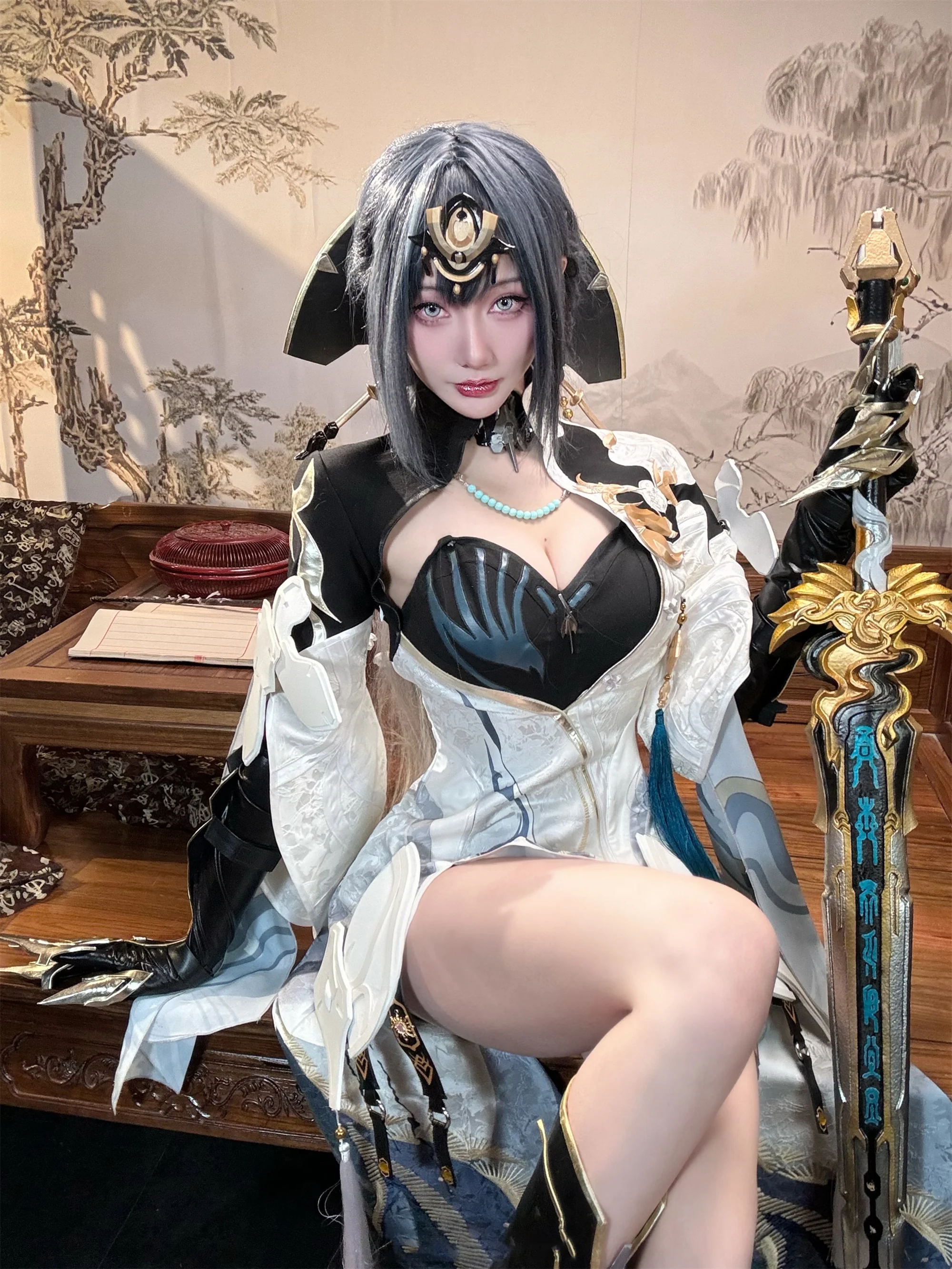 《战双帕弥什》络勾陈COS写真