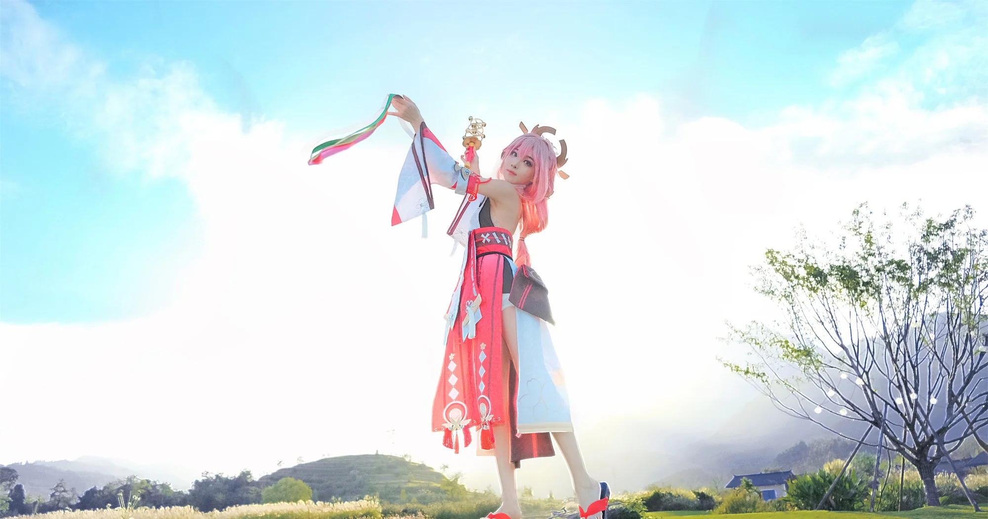 《原神》八重神子COS写真